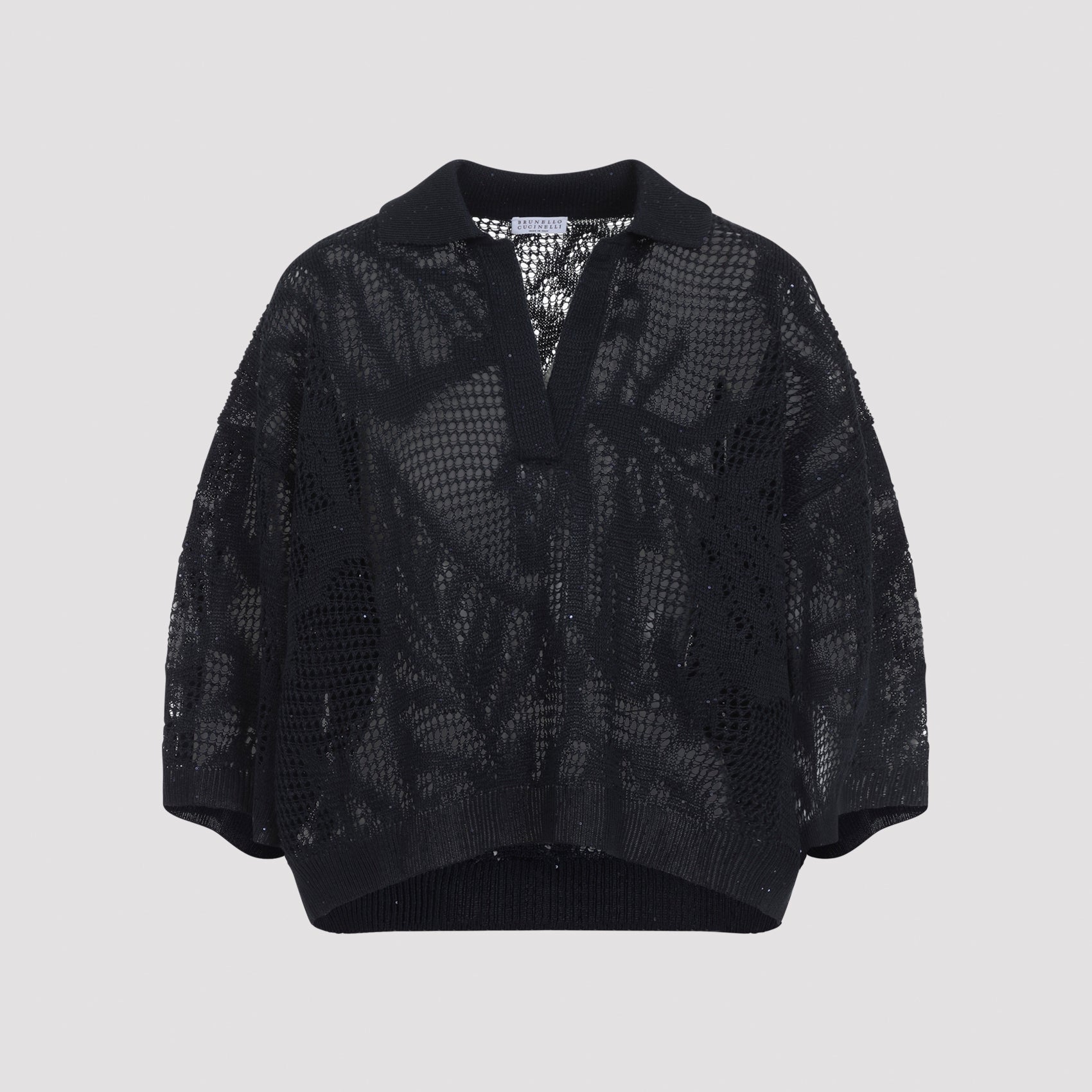 Brunello Cucinelli Dazzling Water Lillies Polo