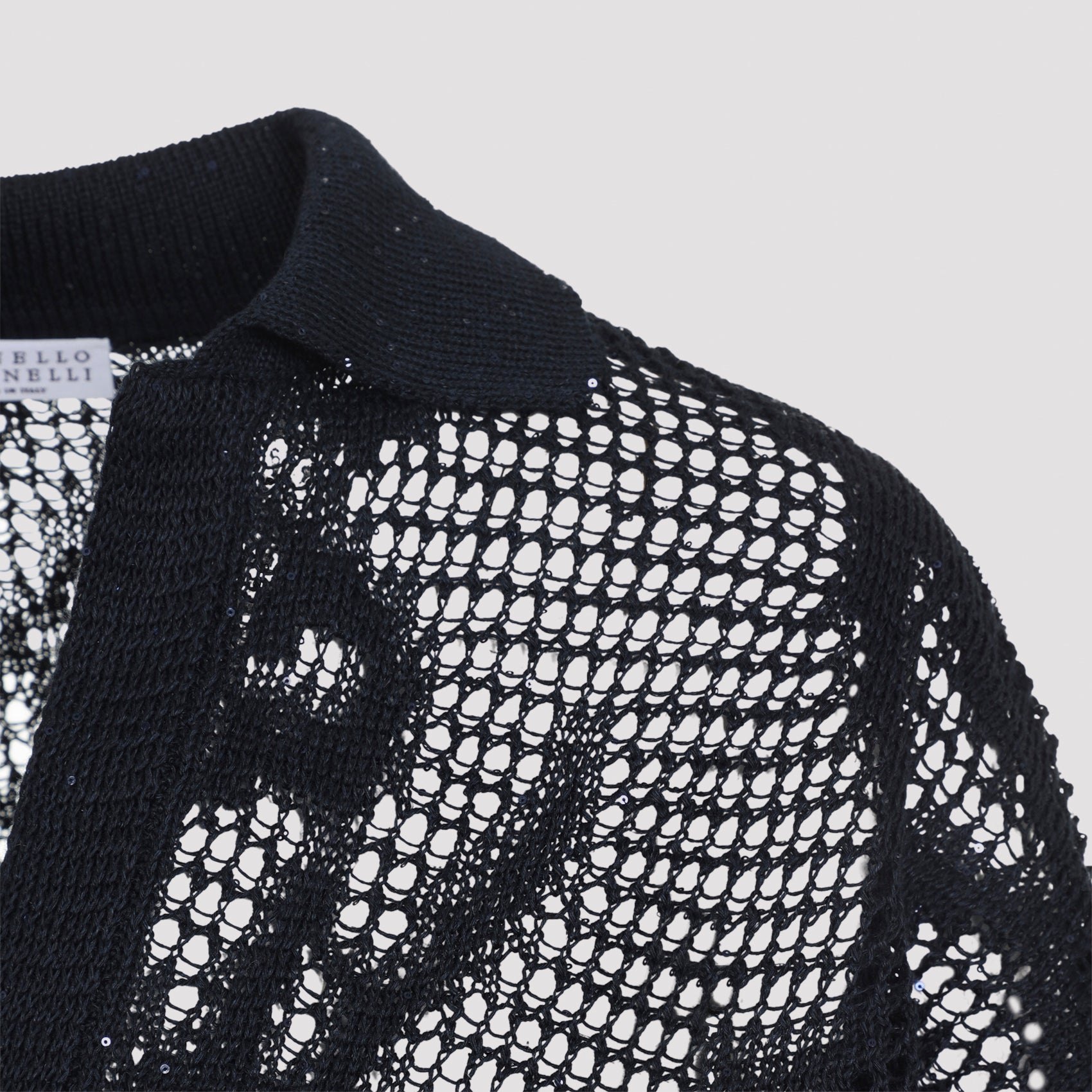 Brunello Cucinelli Dazzling Water Lillies Polo