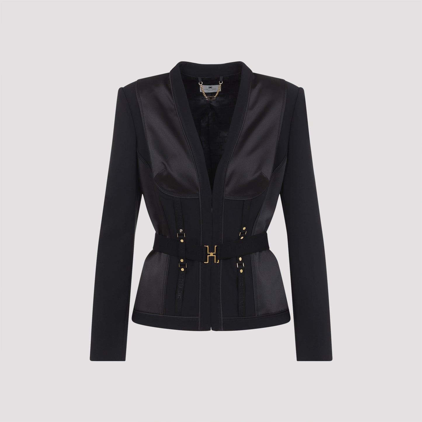 Elisabetta Franchi Bondage Jacket