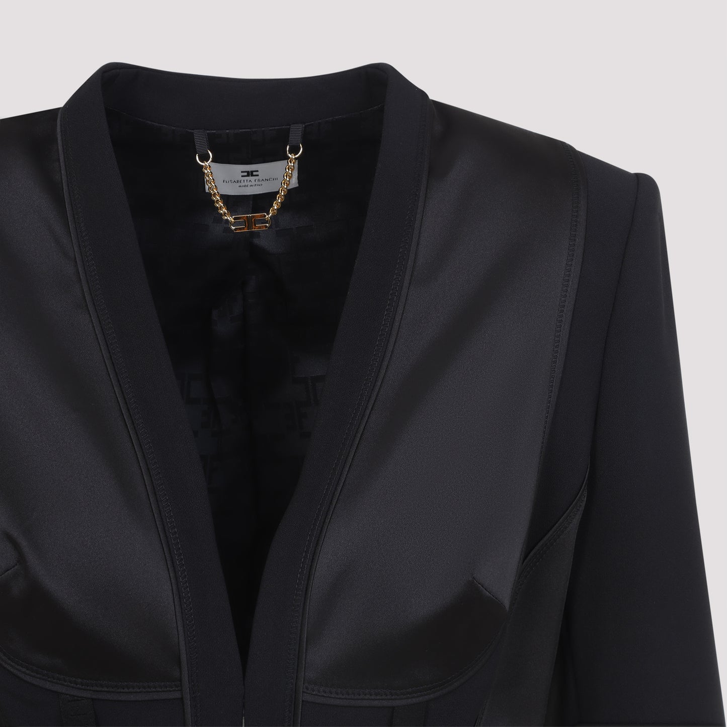 Elisabetta Franchi Bondage Jacket