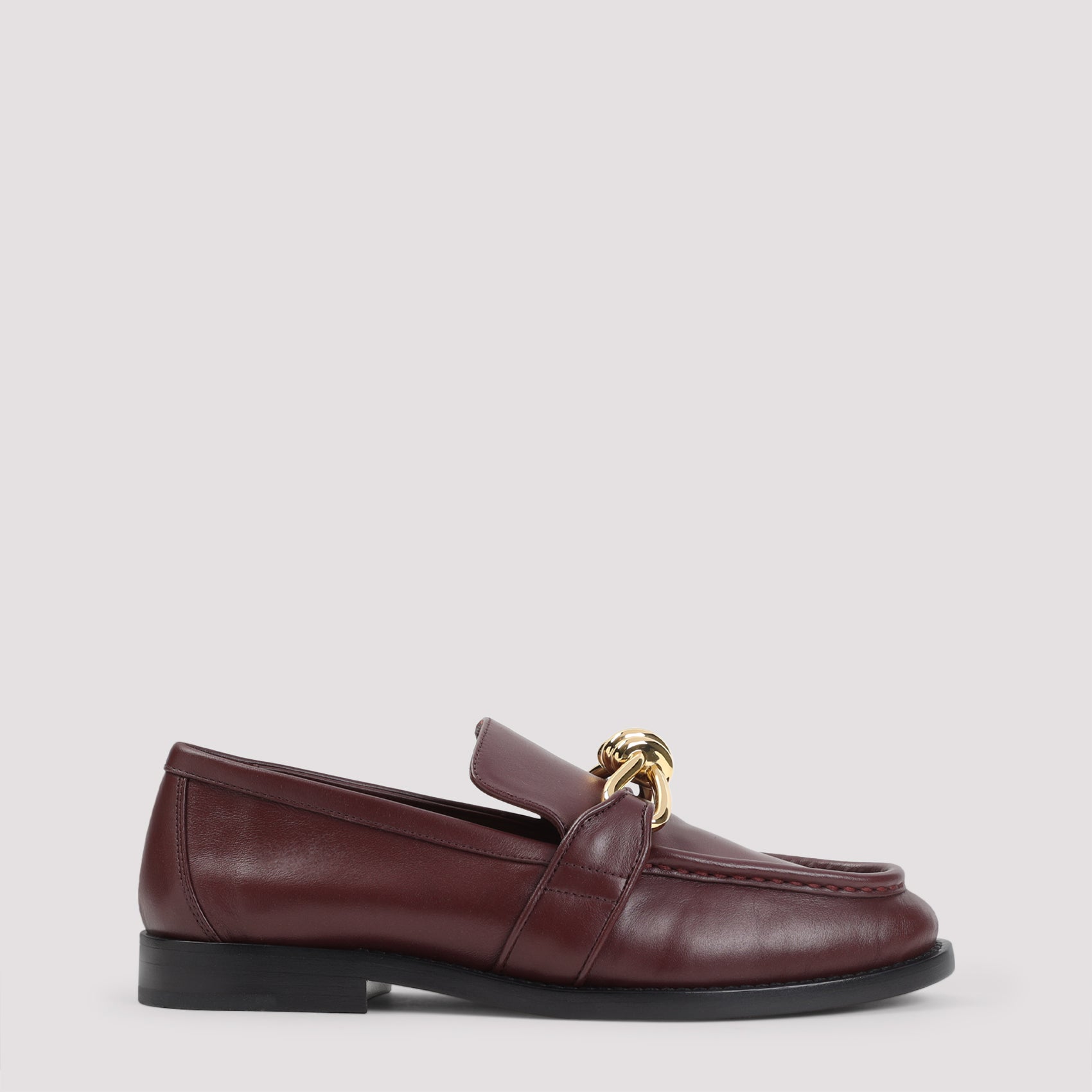 Bottega Veneta Astair Metallic Knot Loafer