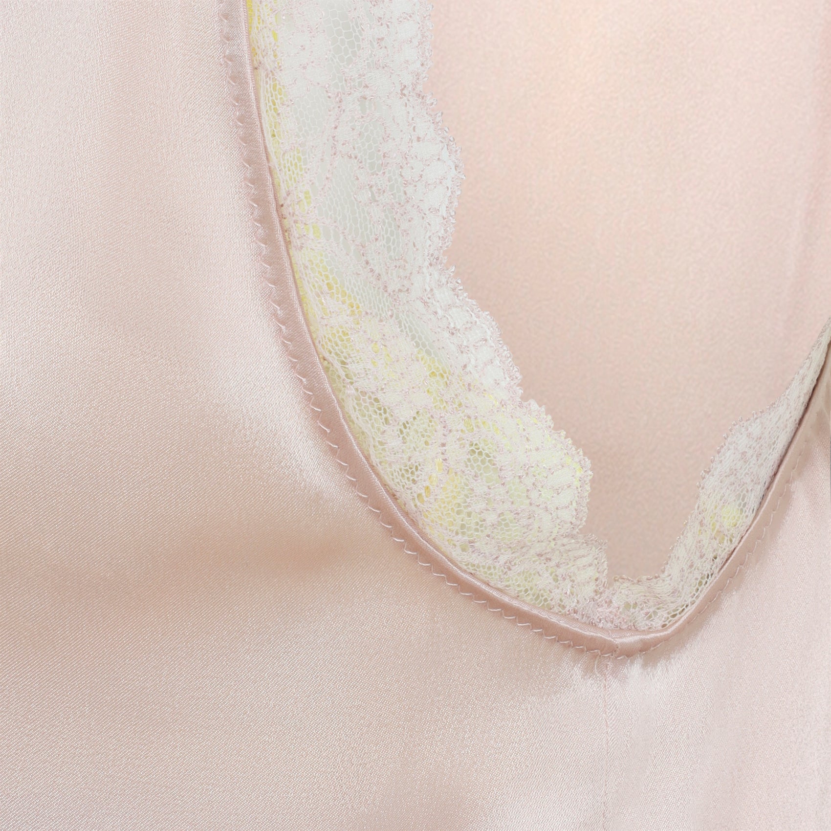 Maison Margela Lace Slip Midi Dress