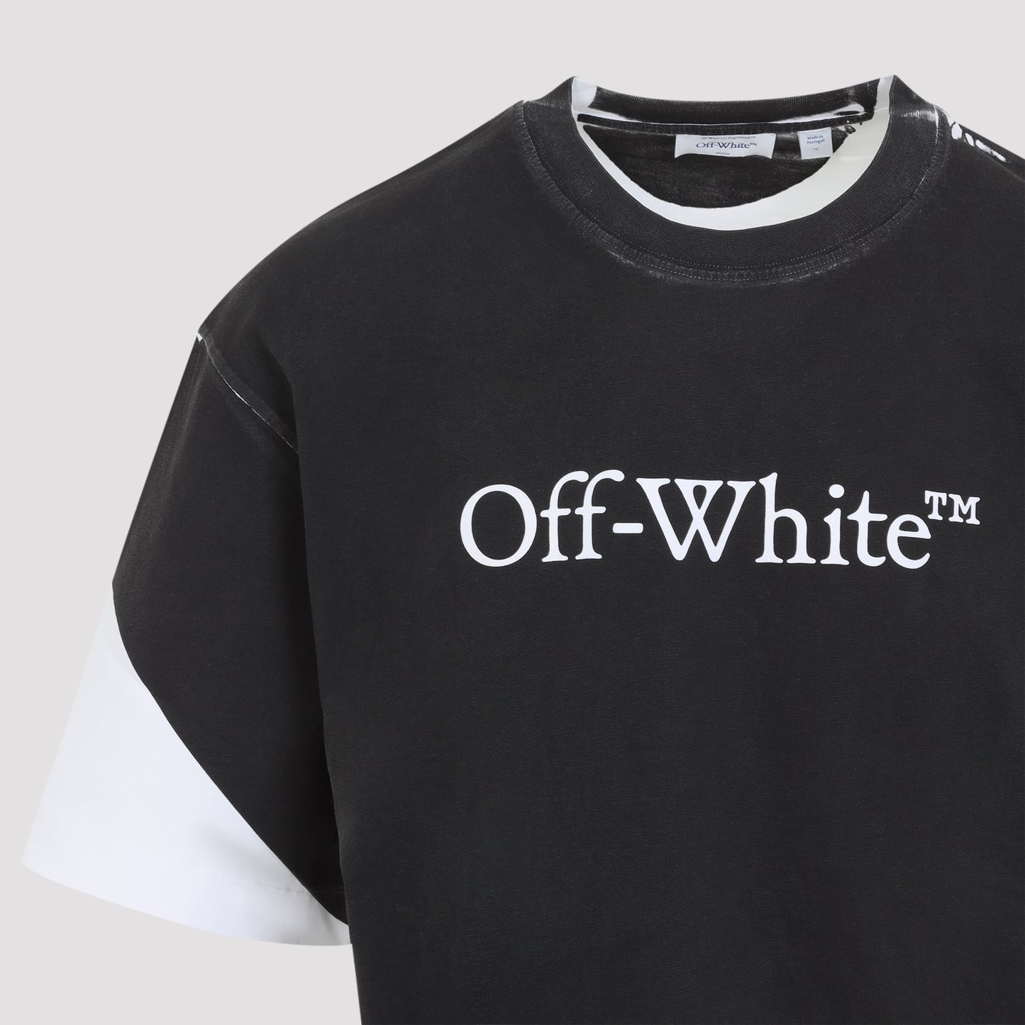 Off-White Negative Big Bookish Skate T-shirt