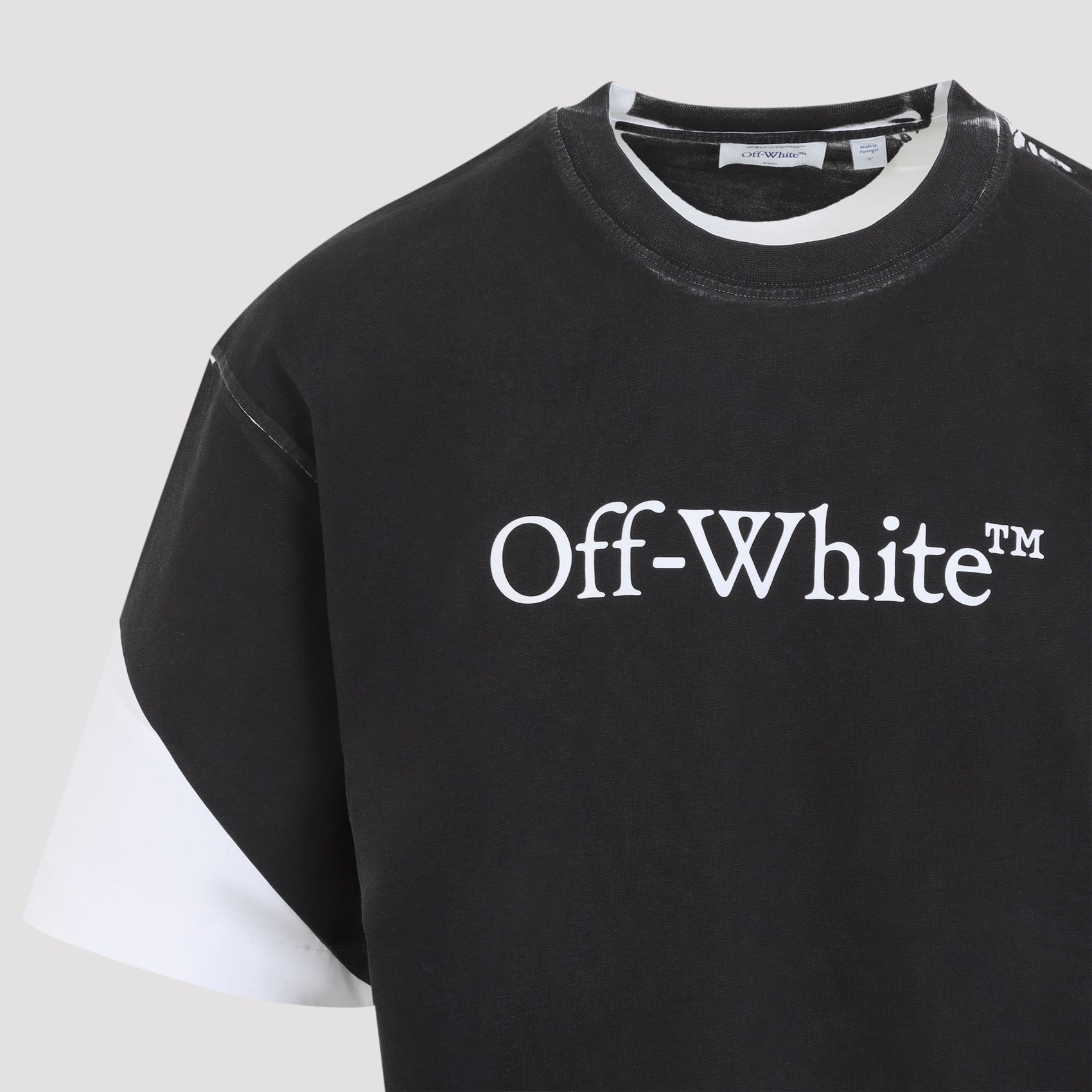 Off-White Negative Big Bookish Skate T-shirt