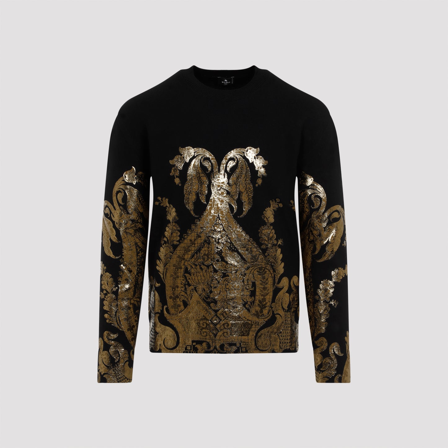 Etro Sweater Lamina Gold