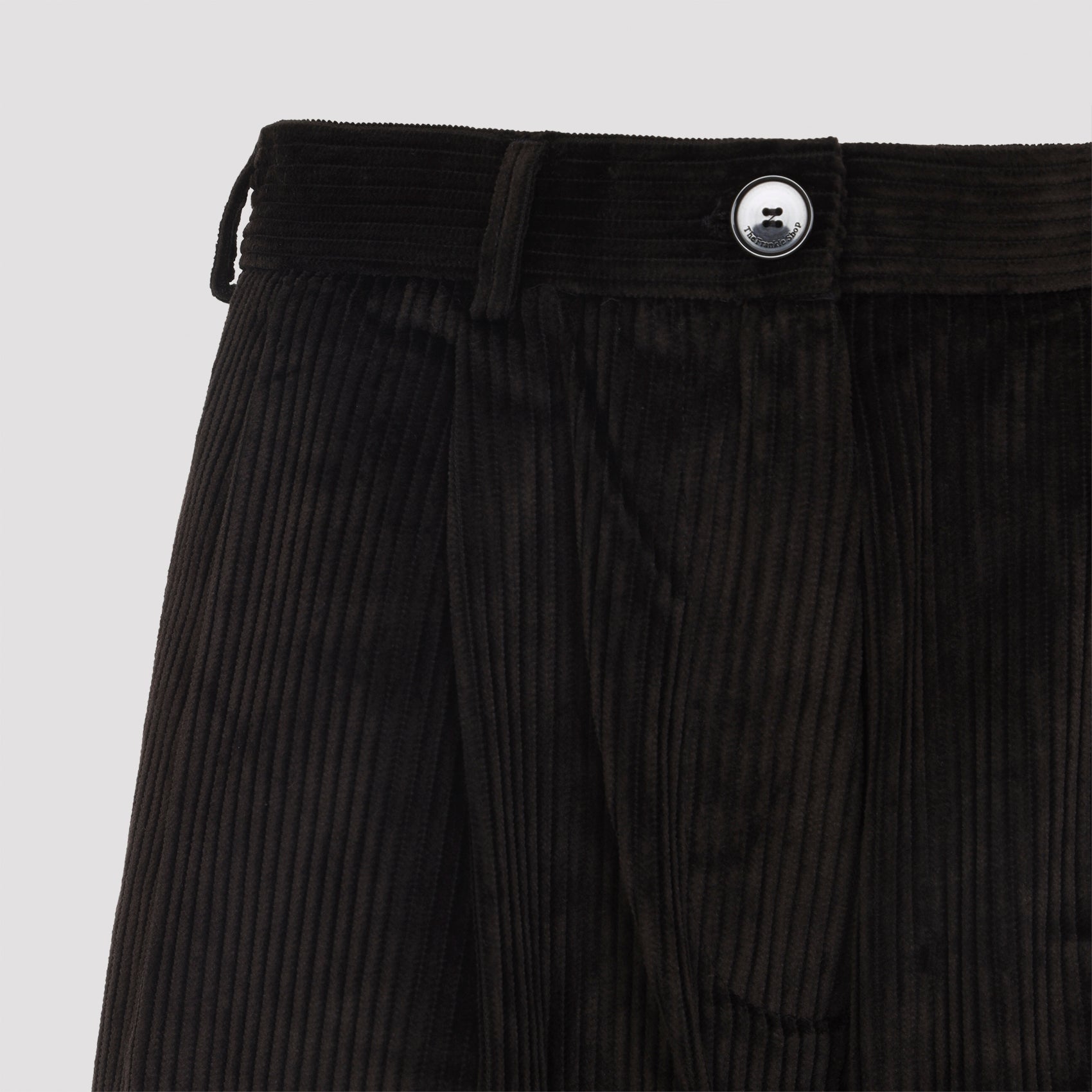 The Frankie Shop Norstrand Pleated Corduroy Trousers
