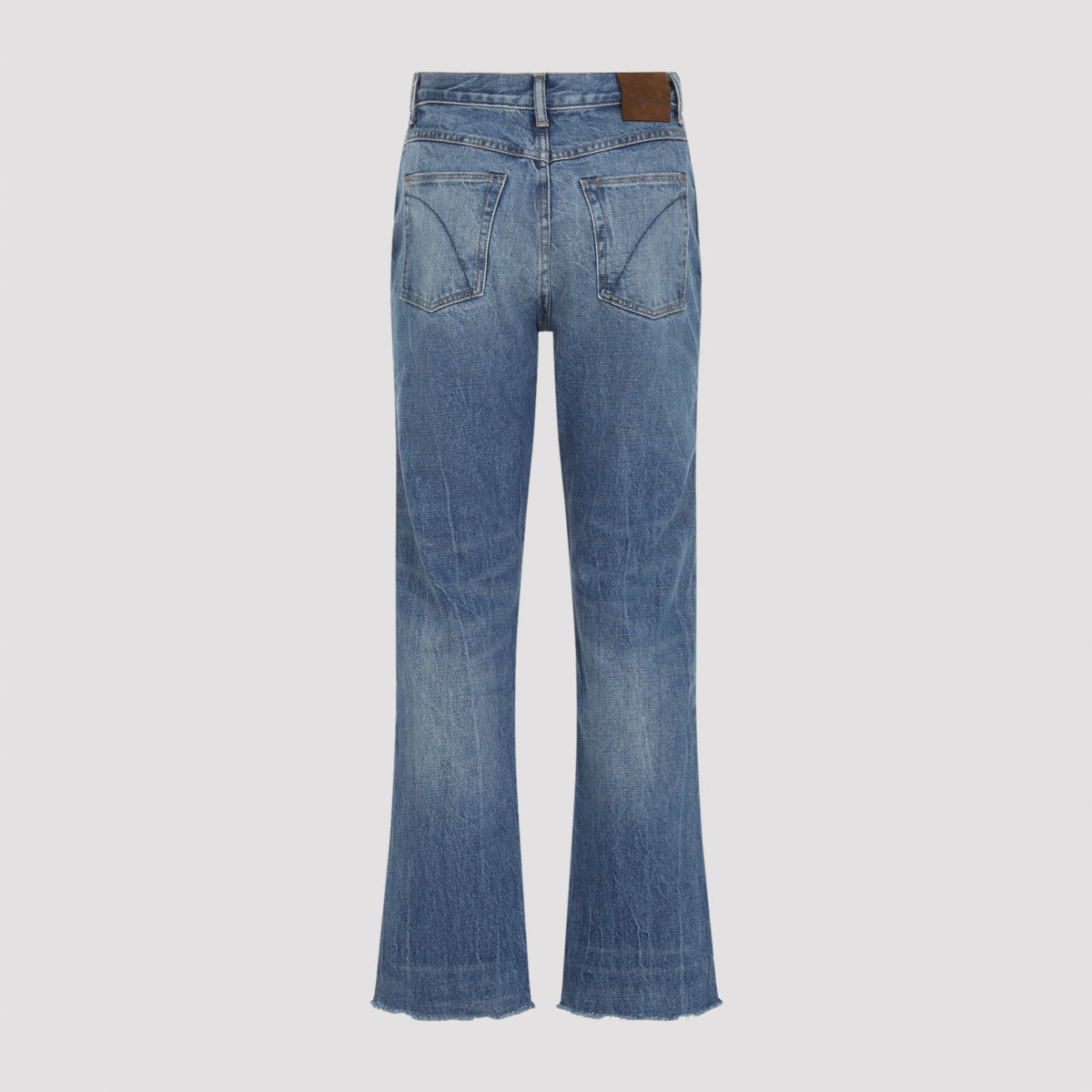 Tom Ford Stonewashed Denim Melanie Straight Trousers