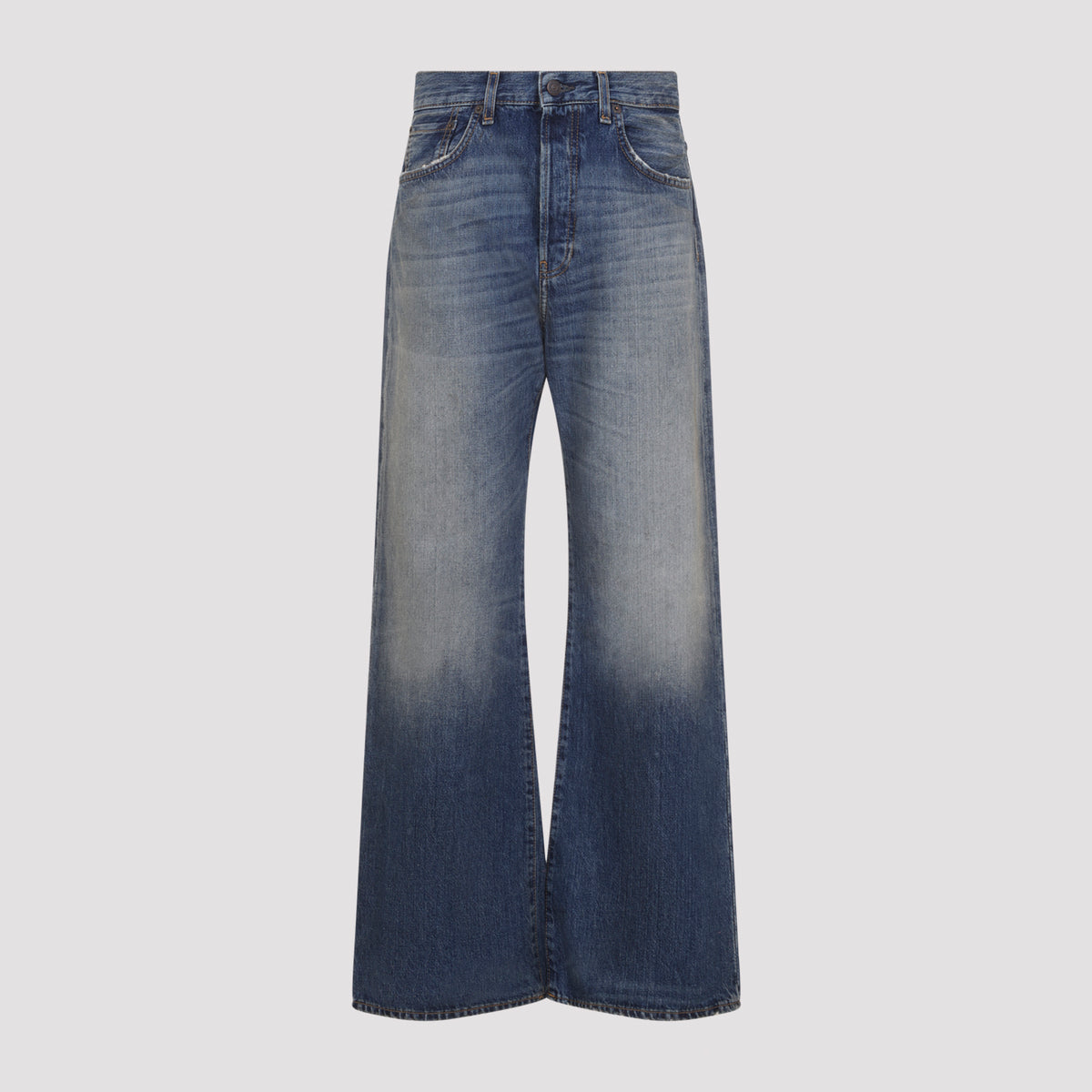 Acne Studios 2121F Mid Blue Bingo Jeans