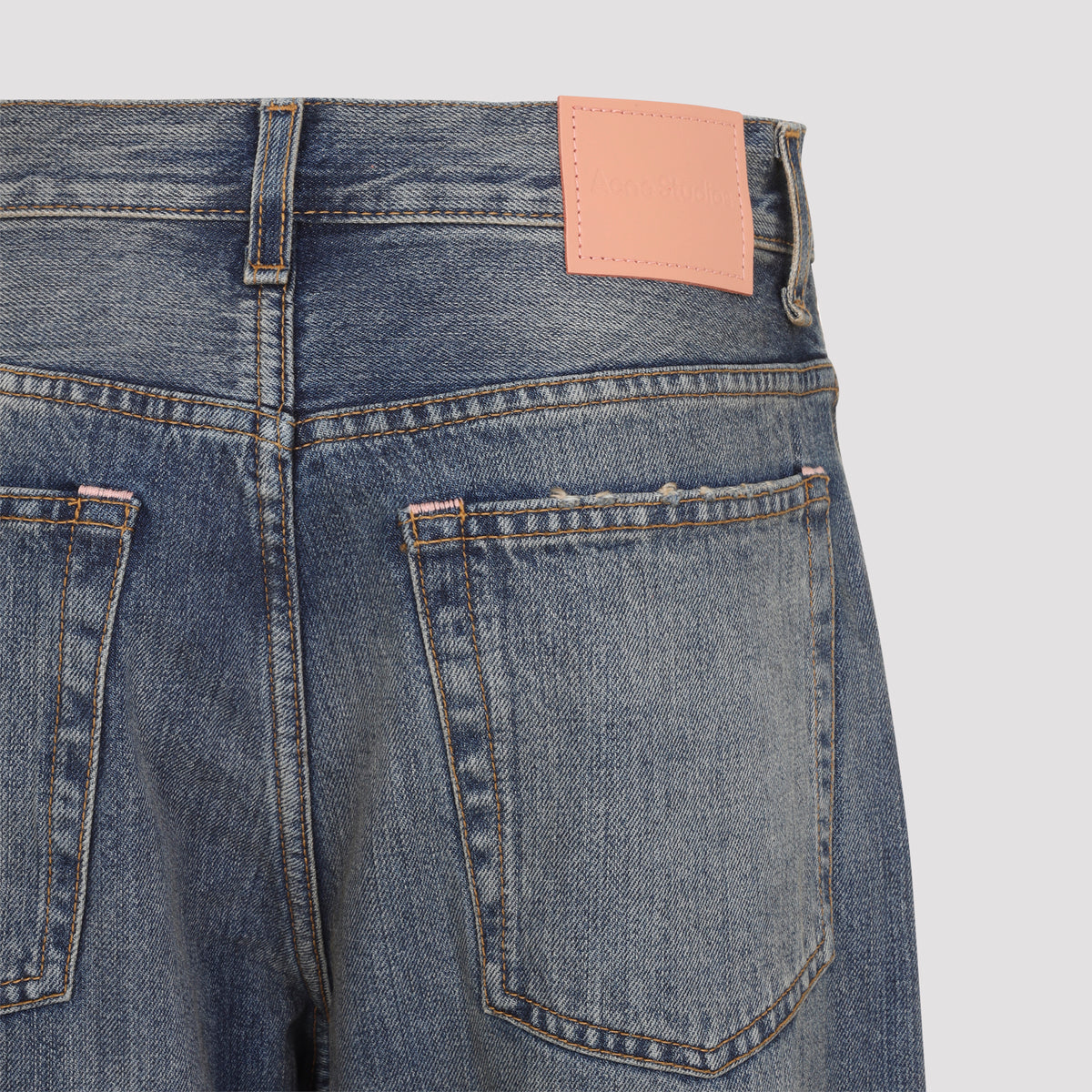 Acne Studios 2121F Mid Blue Bingo Jeans