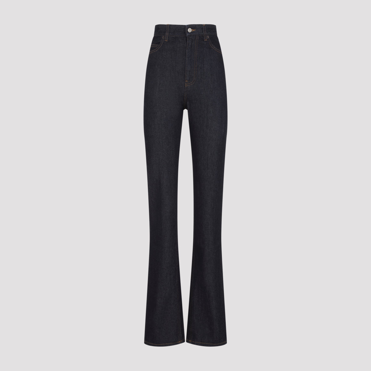 Balenciaga High Waist Slim Jeans