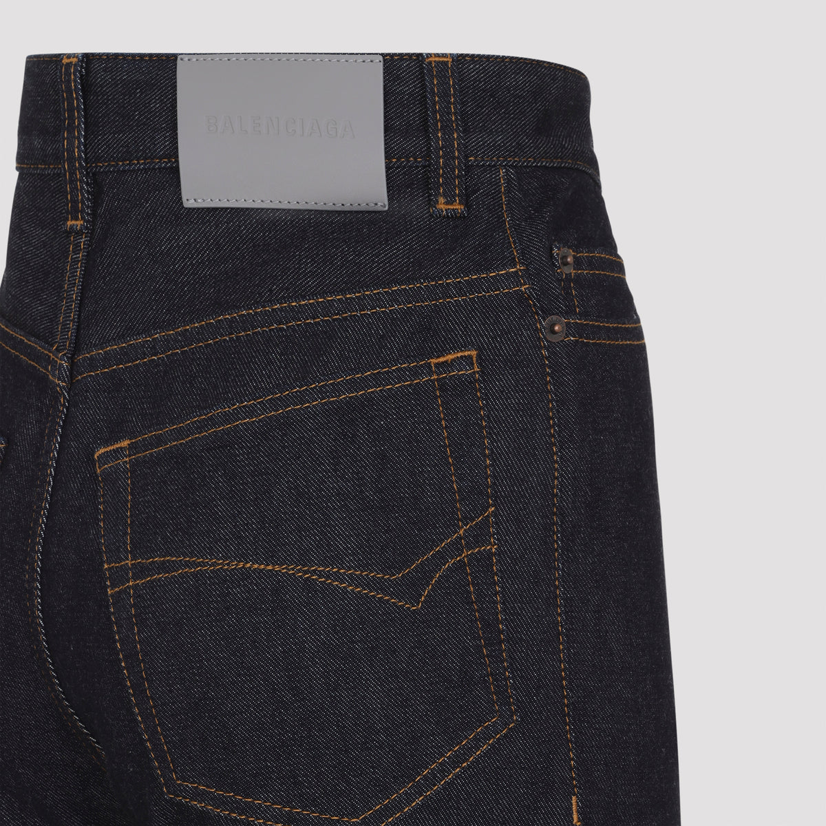 Balenciaga High Waist Slim Jeans