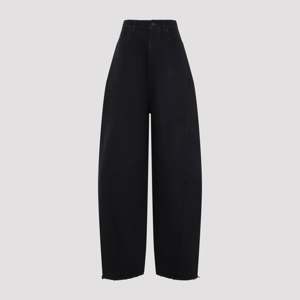 Balenciaga High Waist Barrel Twisted Jeans