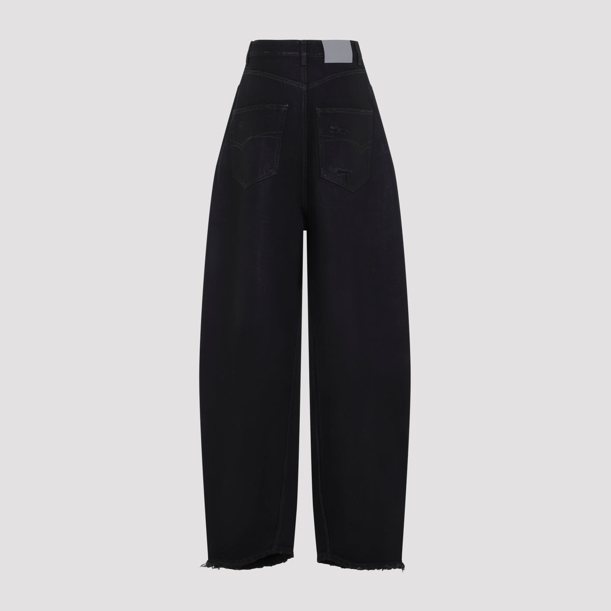 Balenciaga High Waist Barrel Twisted Jeans