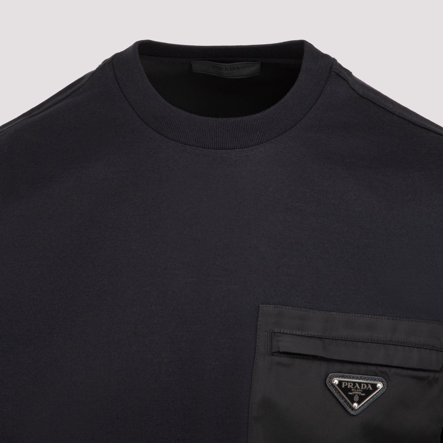 Prada T-shirt with nylon pocket
