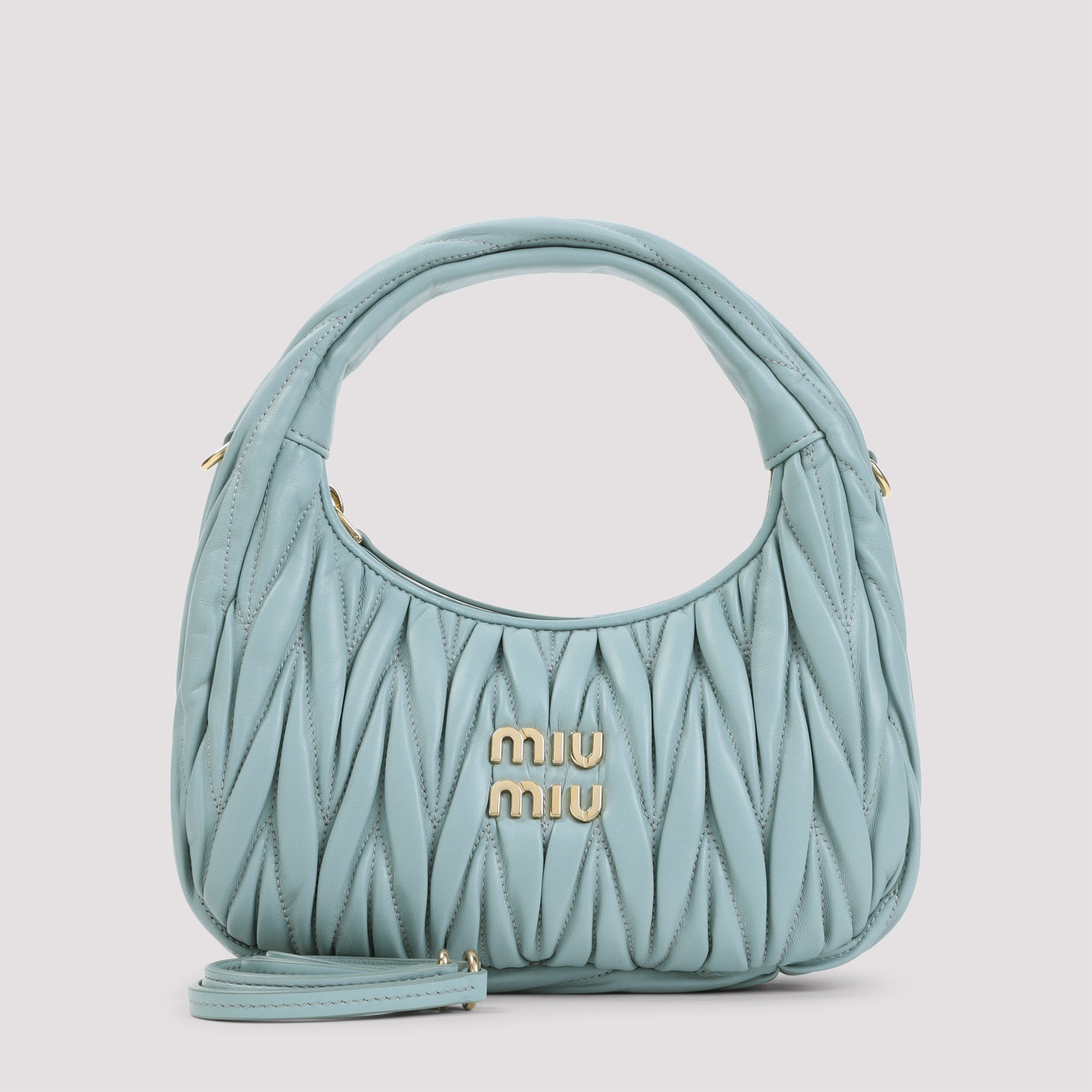 Miu Miu Small Wander matelassé hobo bag
