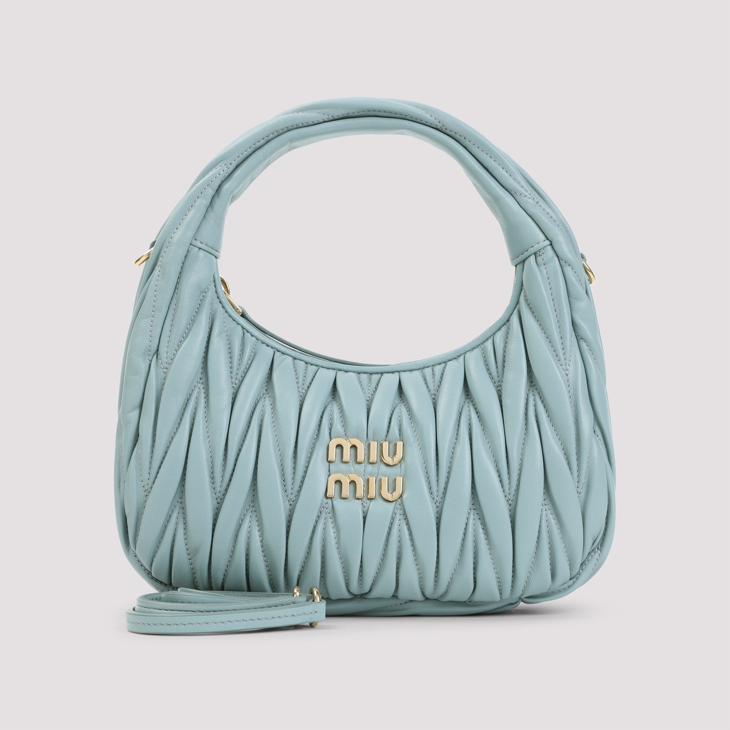 Miu Miu Small Wander matelassé hobo bag