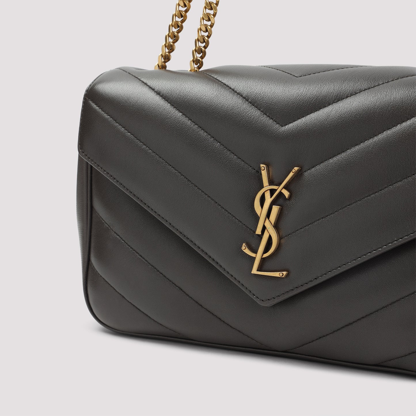 Saint Laurent LouLou M Matelassé Leather Shoulder Bag
