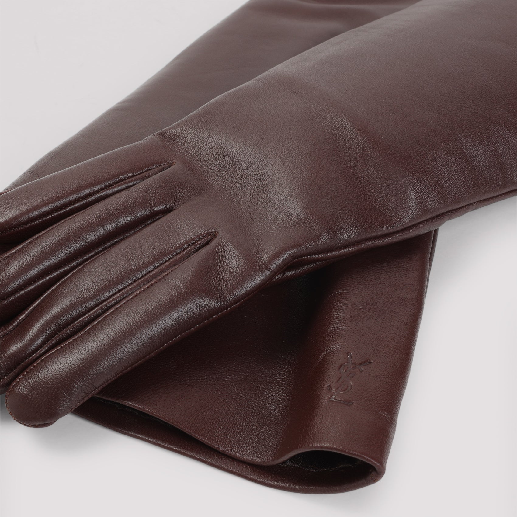 Saint Laurent Nappa Leather Gloves