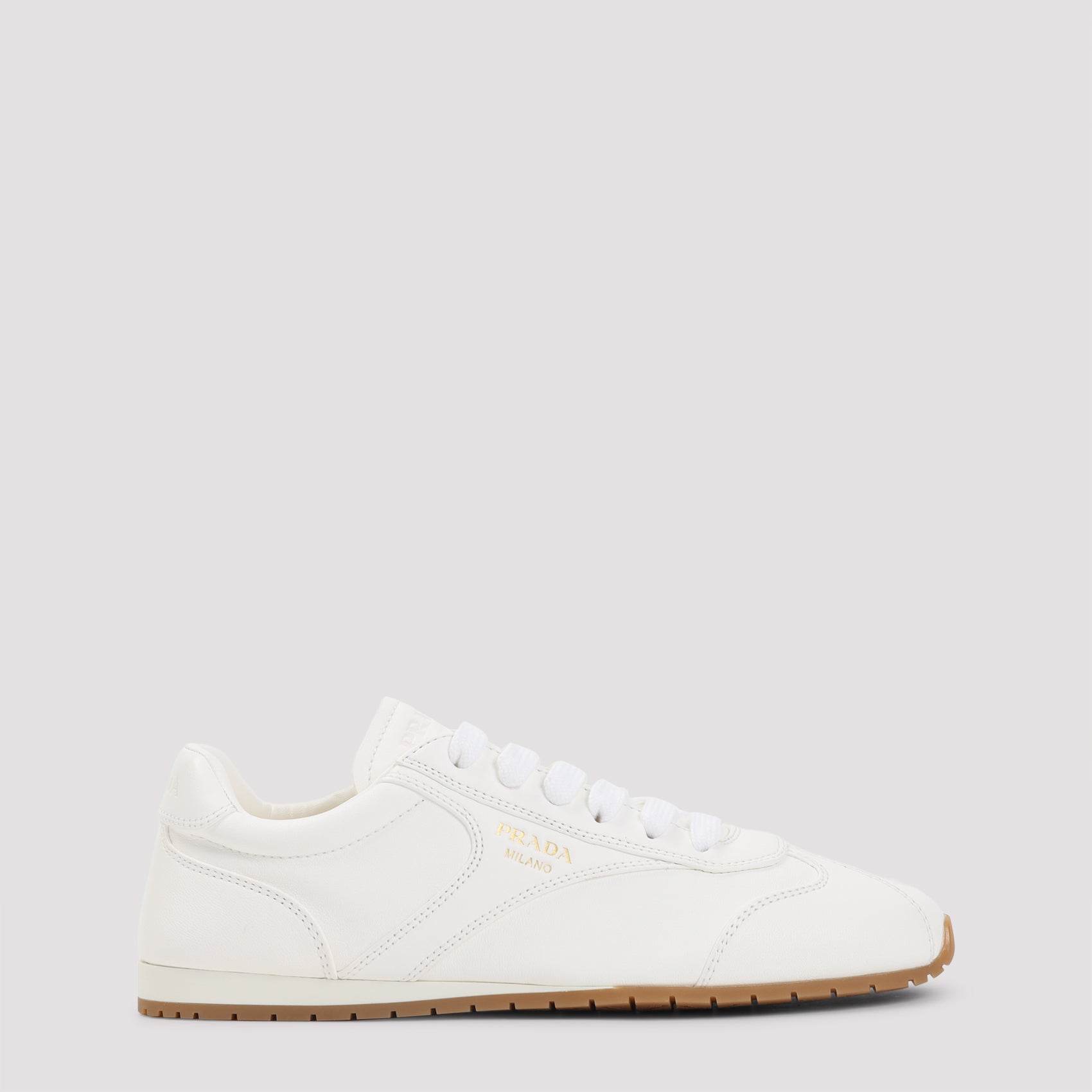 Prada Lamb Leather Sneakers