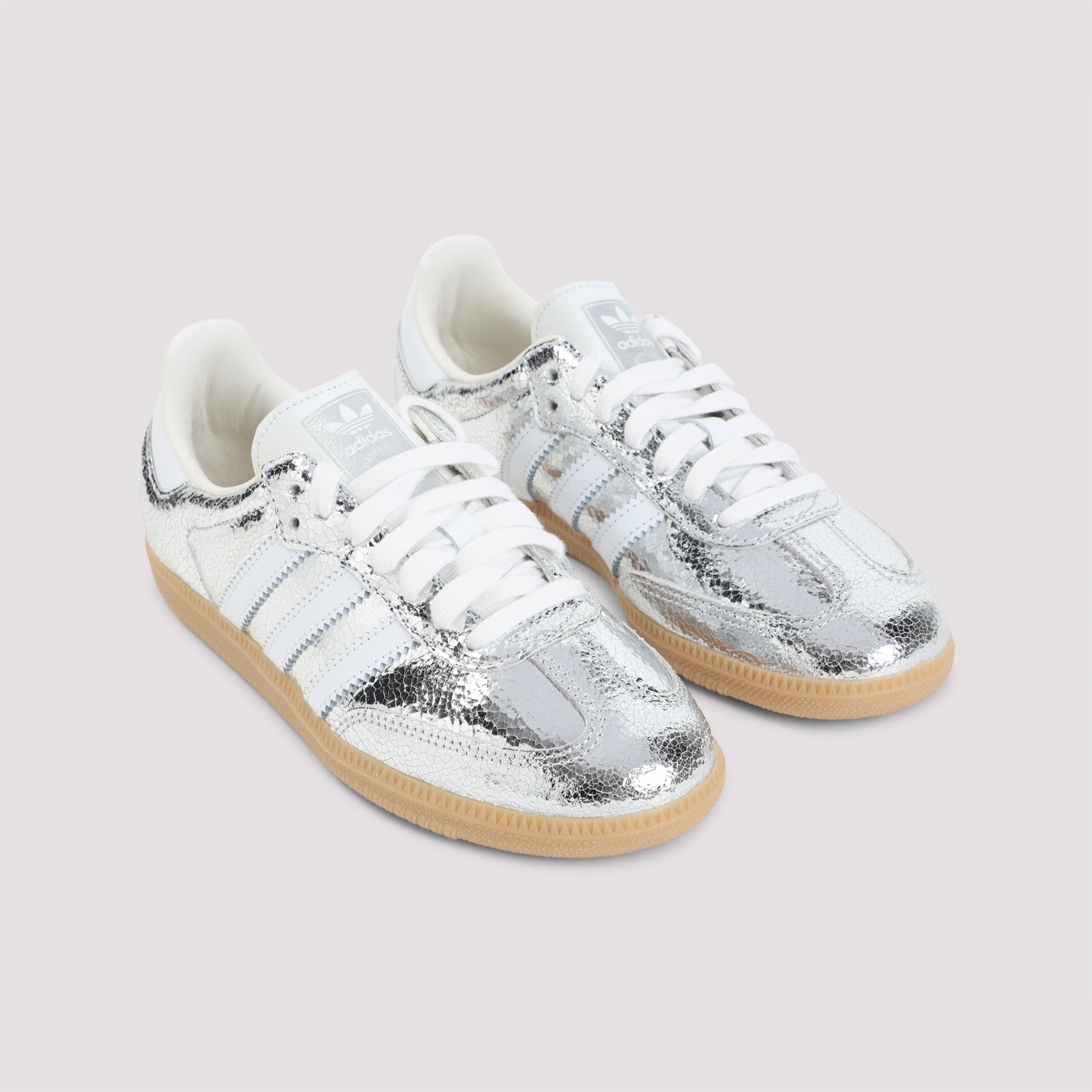 Adidas Samba Silver Sneakers