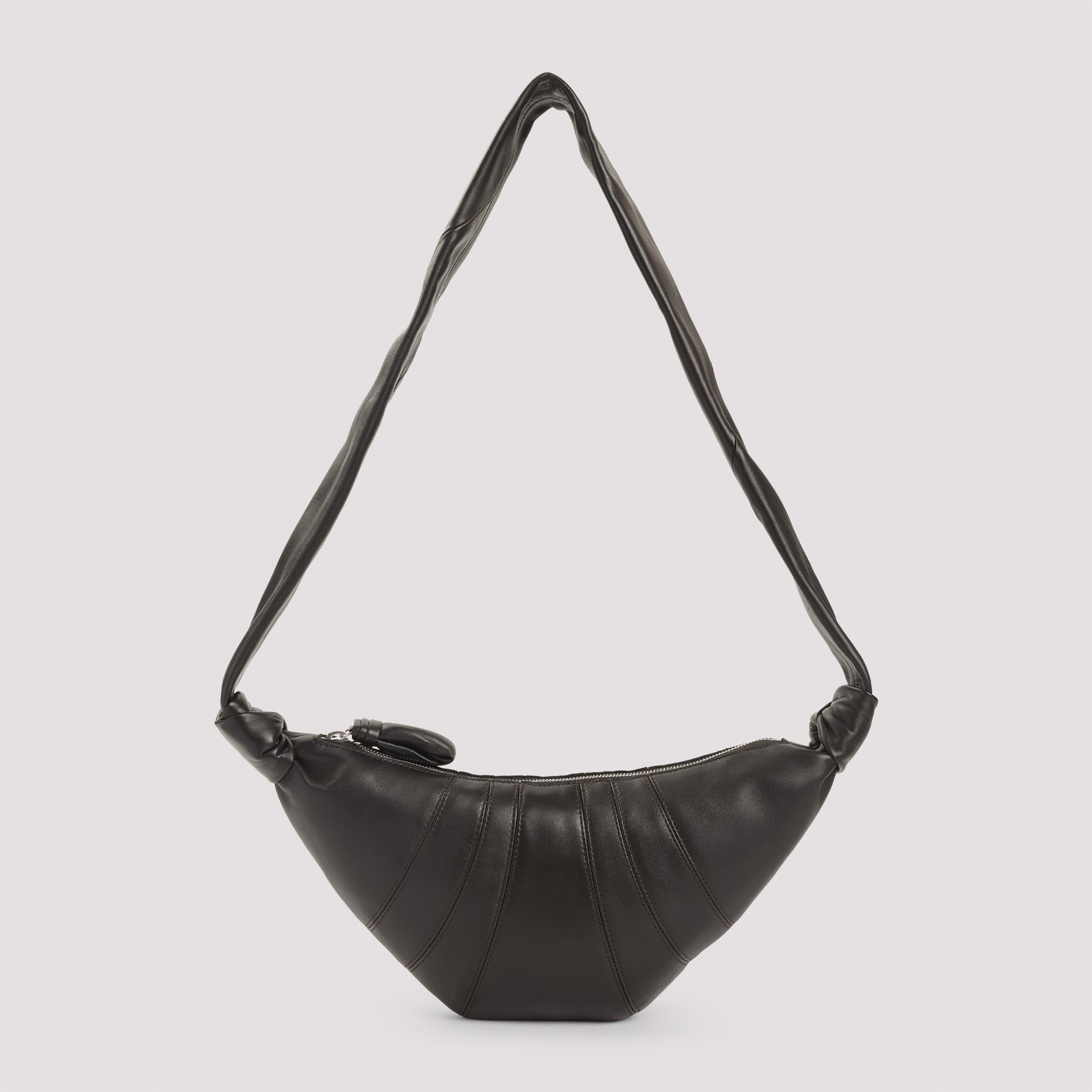 Lemaire Leather Croissant Zip Bag