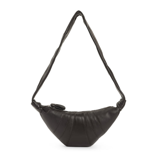 Lemaire Leather Croissant Zip Bag