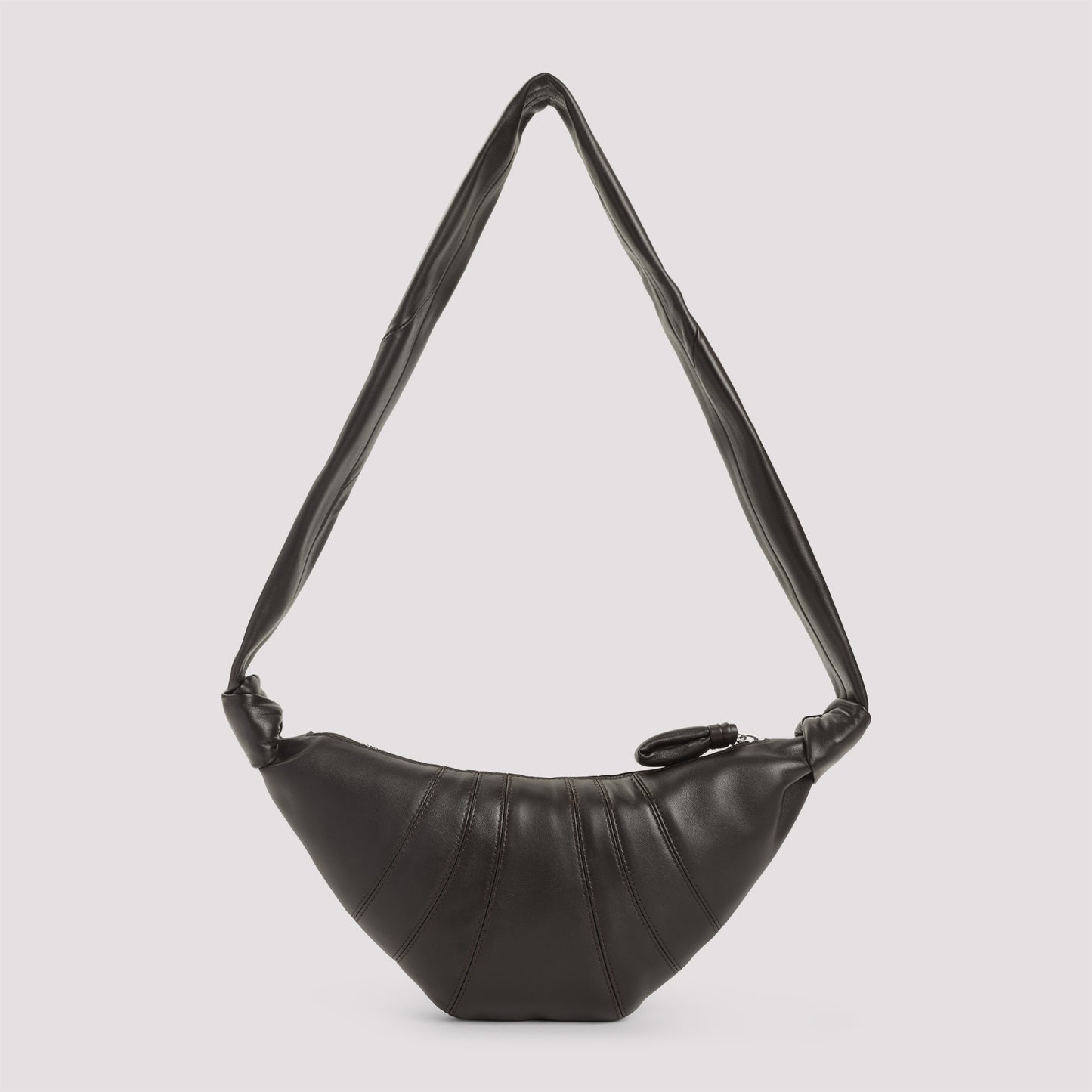 Lemaire Leather Croissant Zip Bag