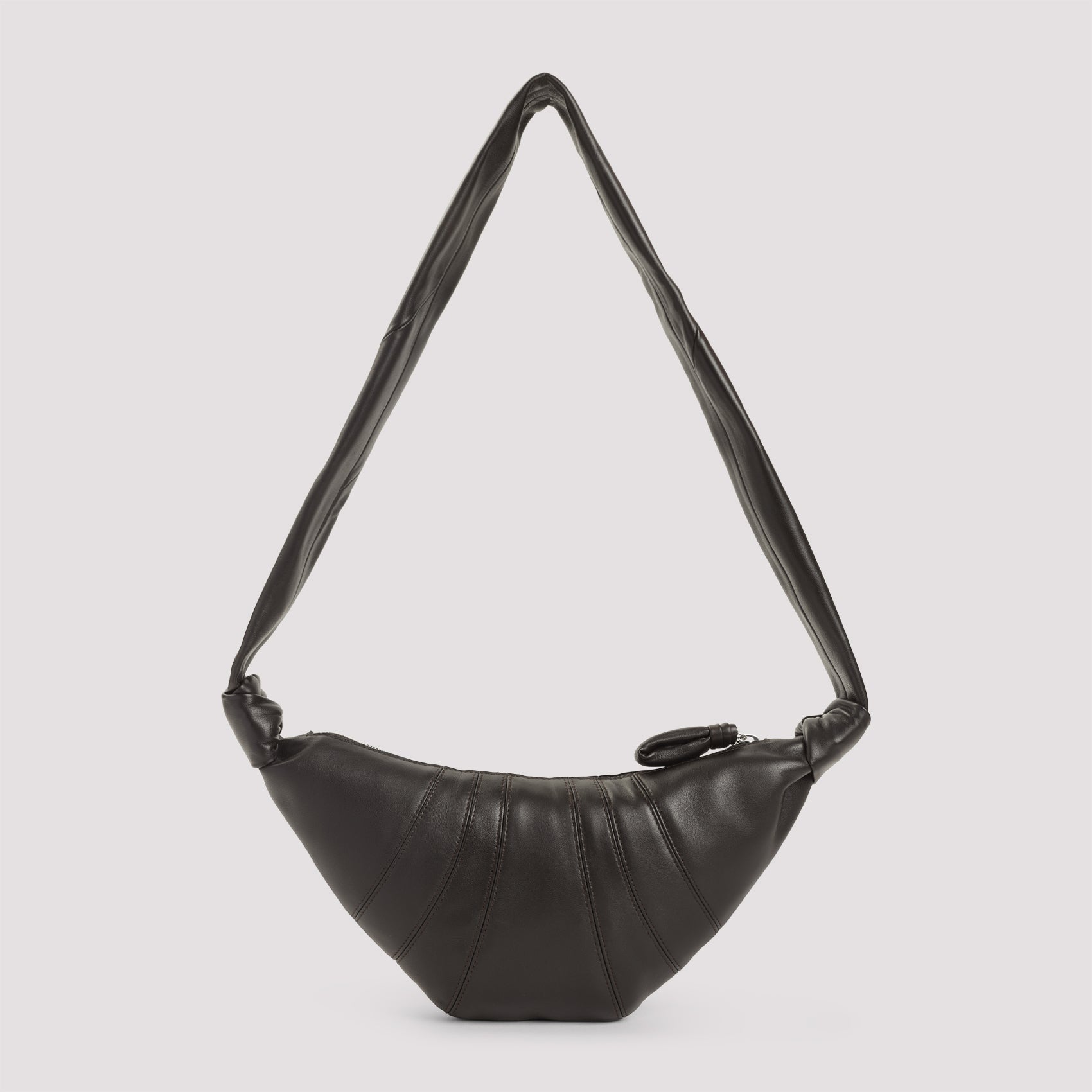 Lemaire Leather Croissant Zip Bag