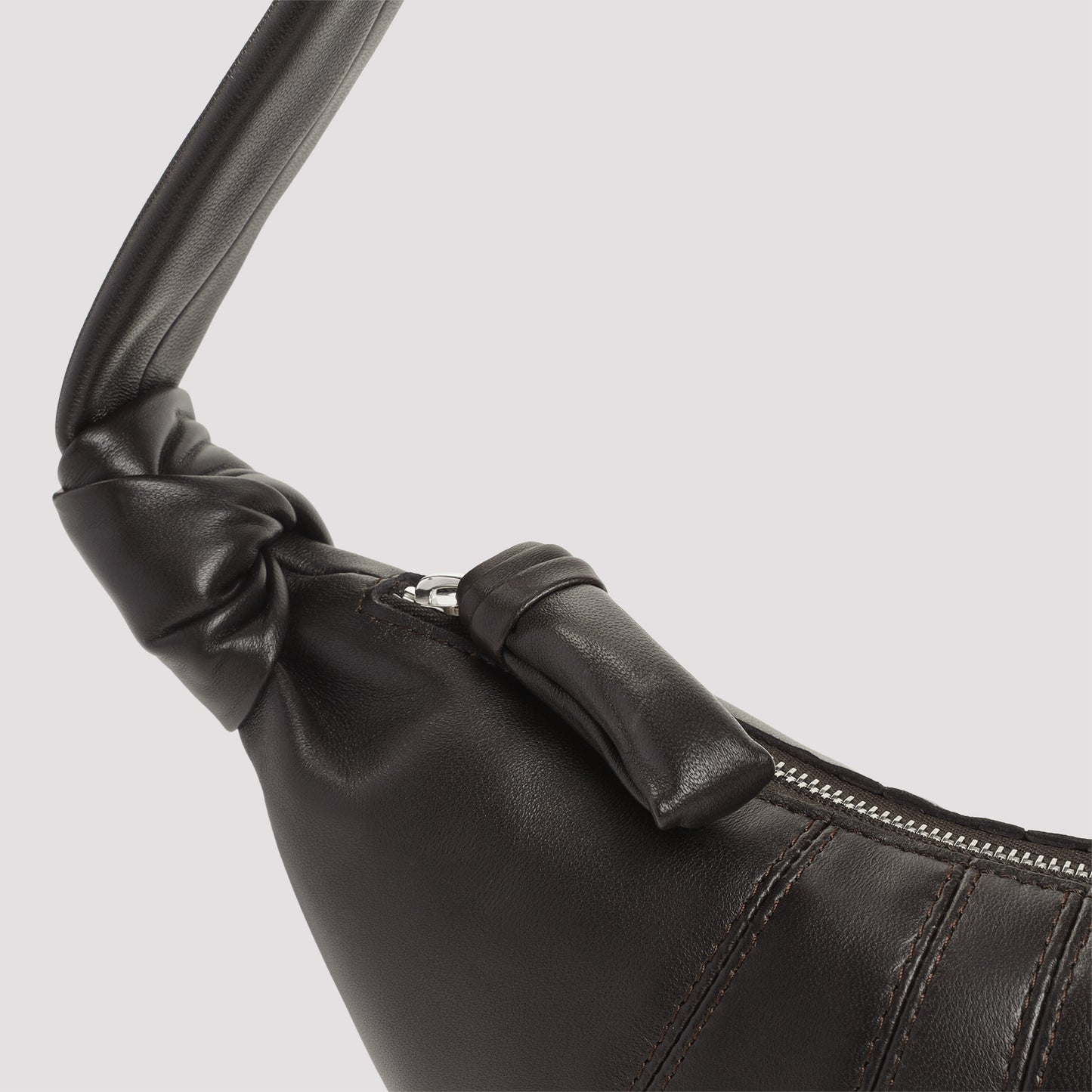 Lemaire Leather Croissant Zip Bag