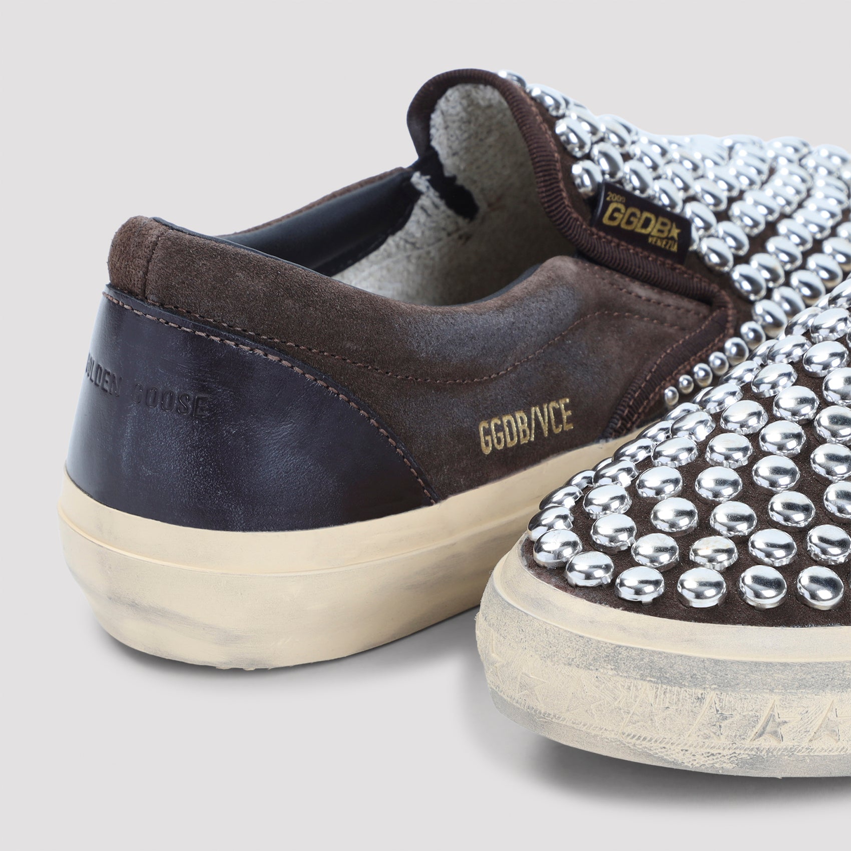 Golden Goose Slip-On With Studs
