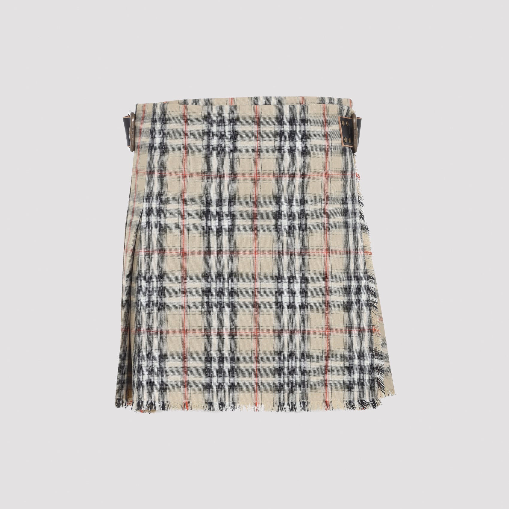 Burberry Check Wool Mini Kilt
