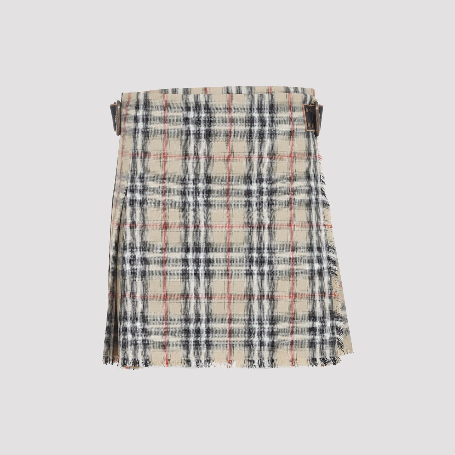 Burberry Check Wool Mini Kilt
