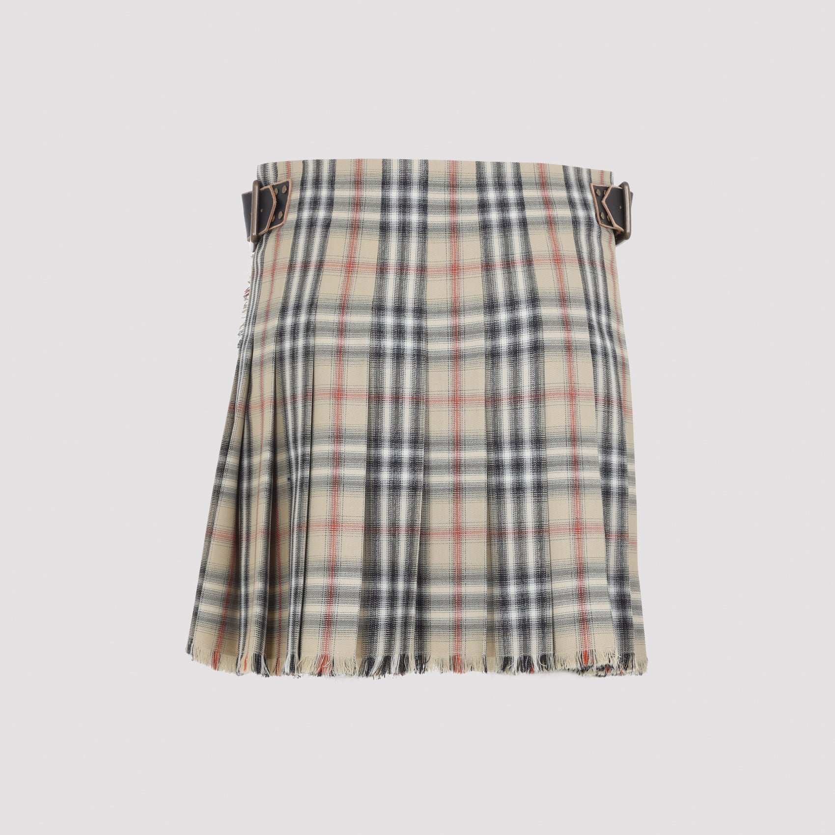 Burberry Check Wool Mini Kilt