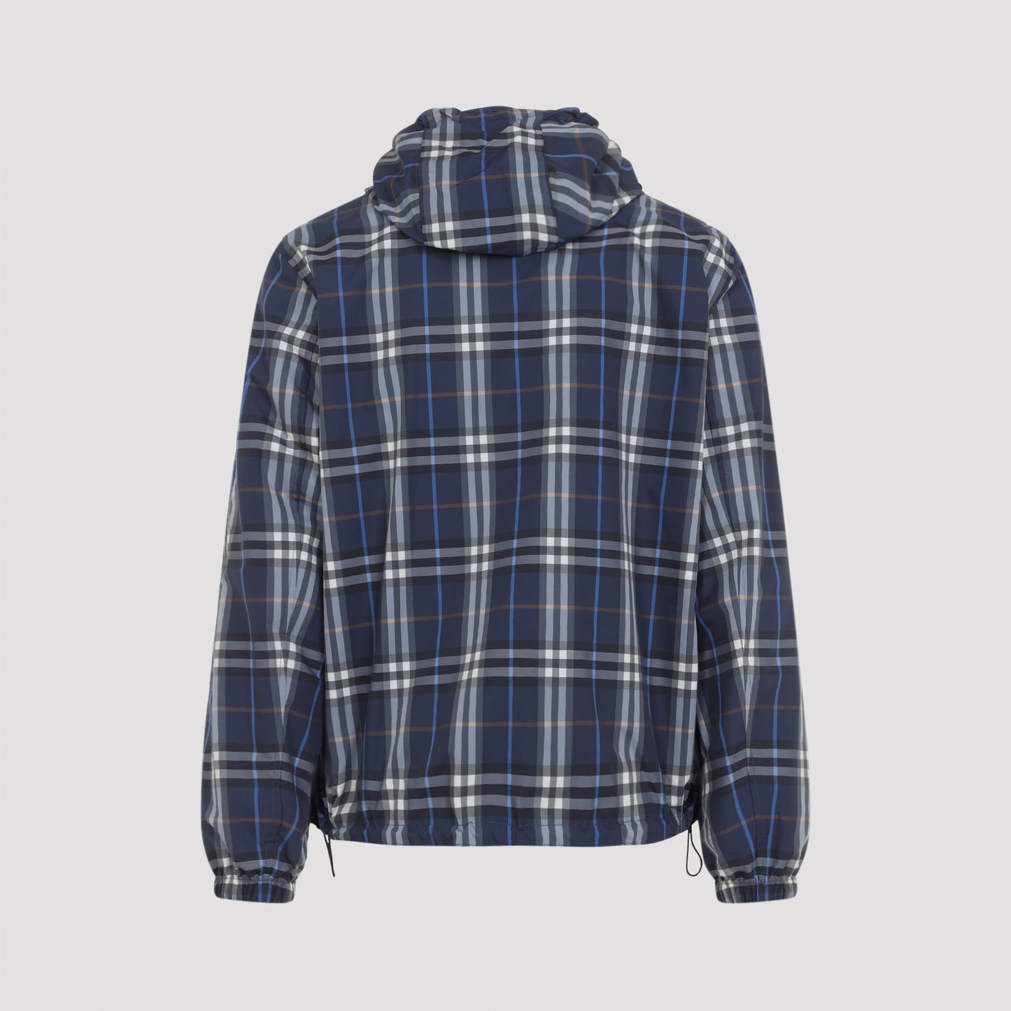 Burberry Check Newport Reversible Hooded Jacket
