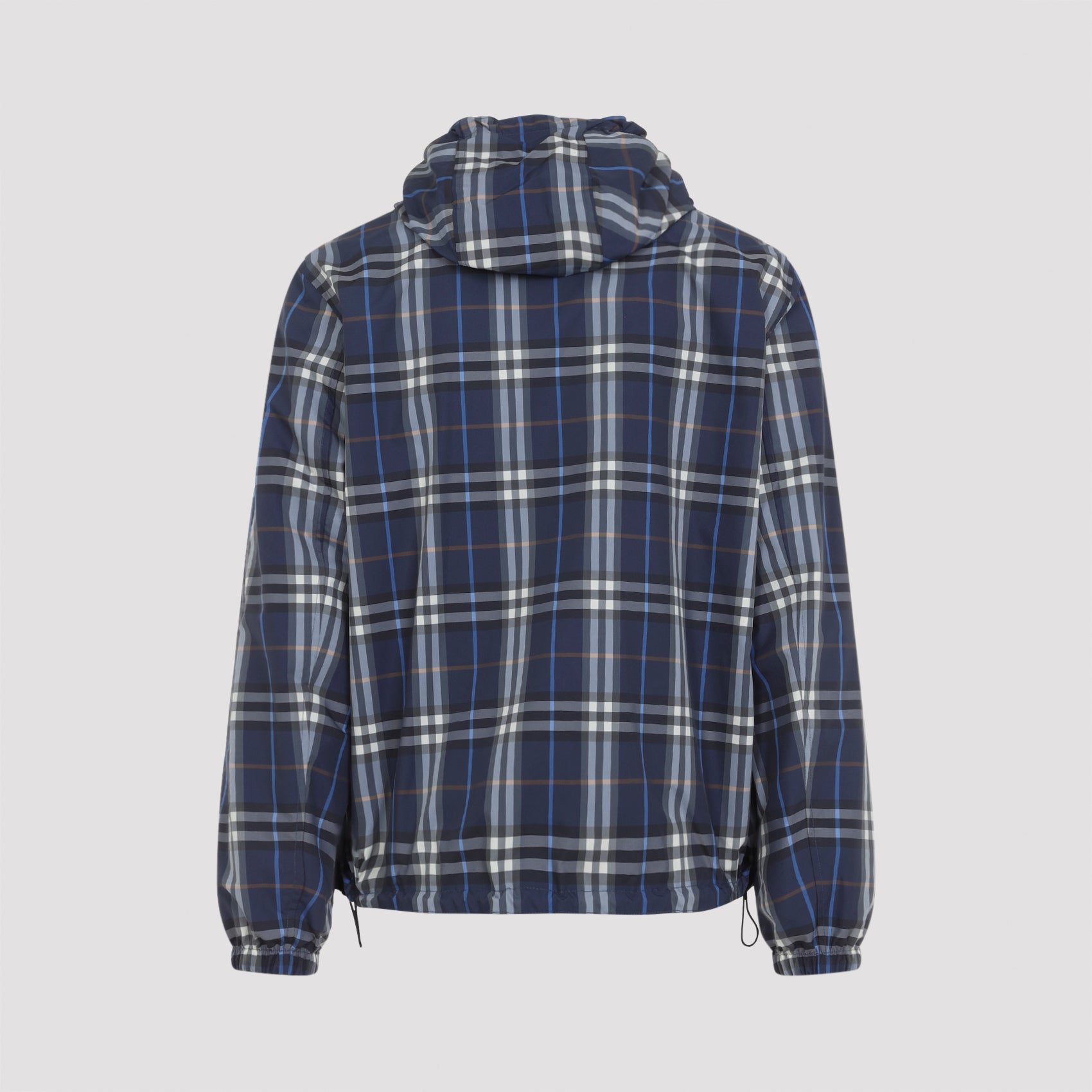 Burberry Check Newport Reversible Hooded Jacket