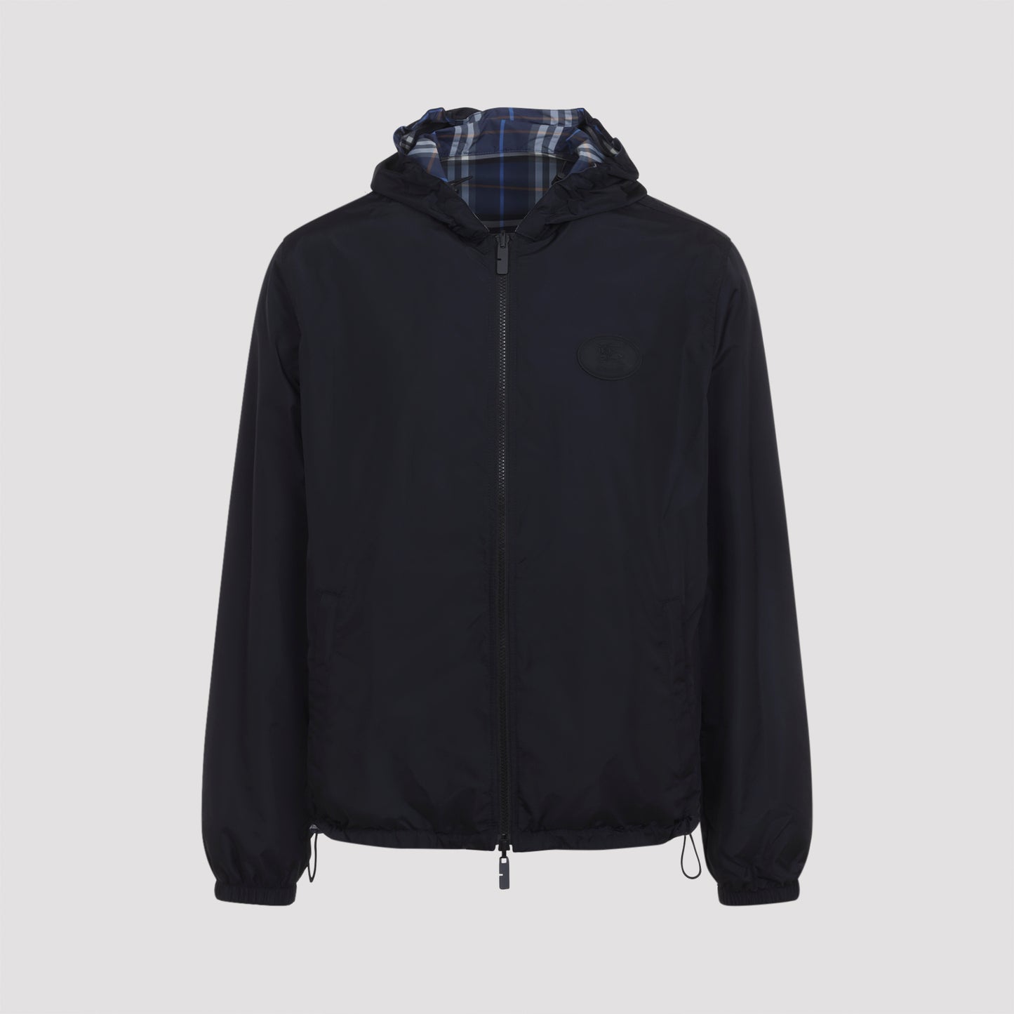 Burberry Check Newport Reversible Hooded Jacket