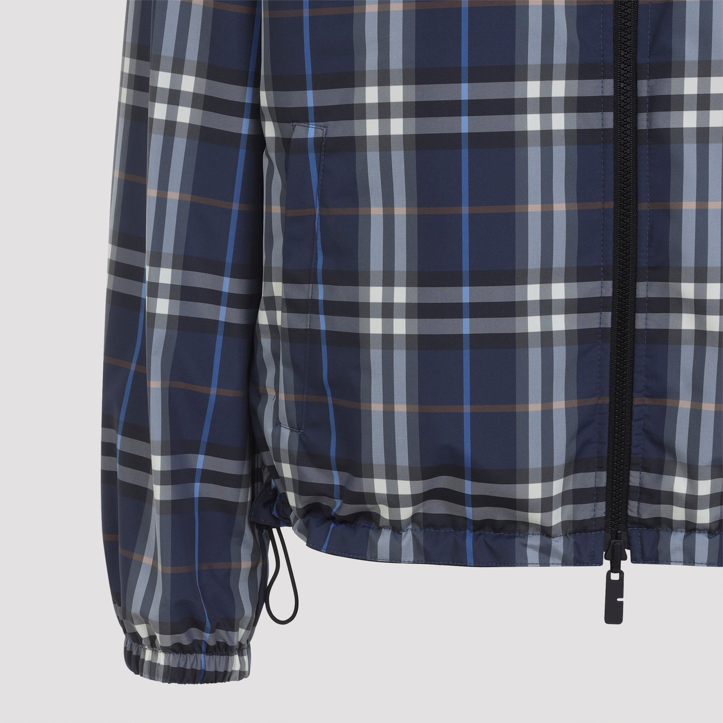 Burberry Check Newport Reversible Hooded Jacket