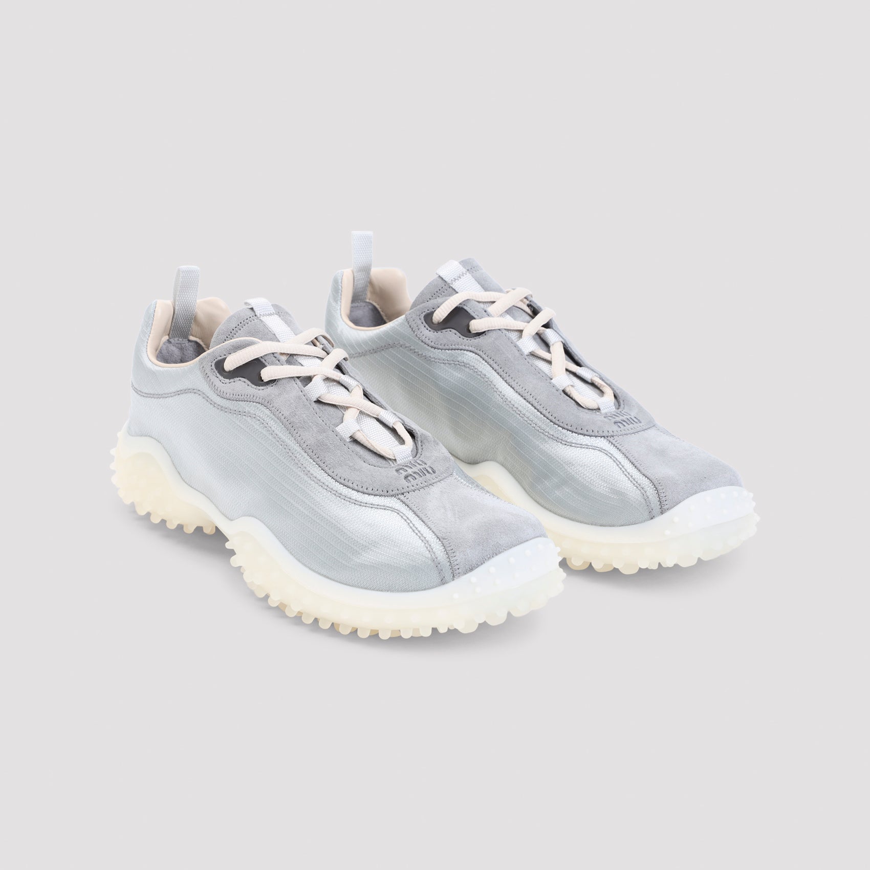 Miu Miu Lace Up Sneakers