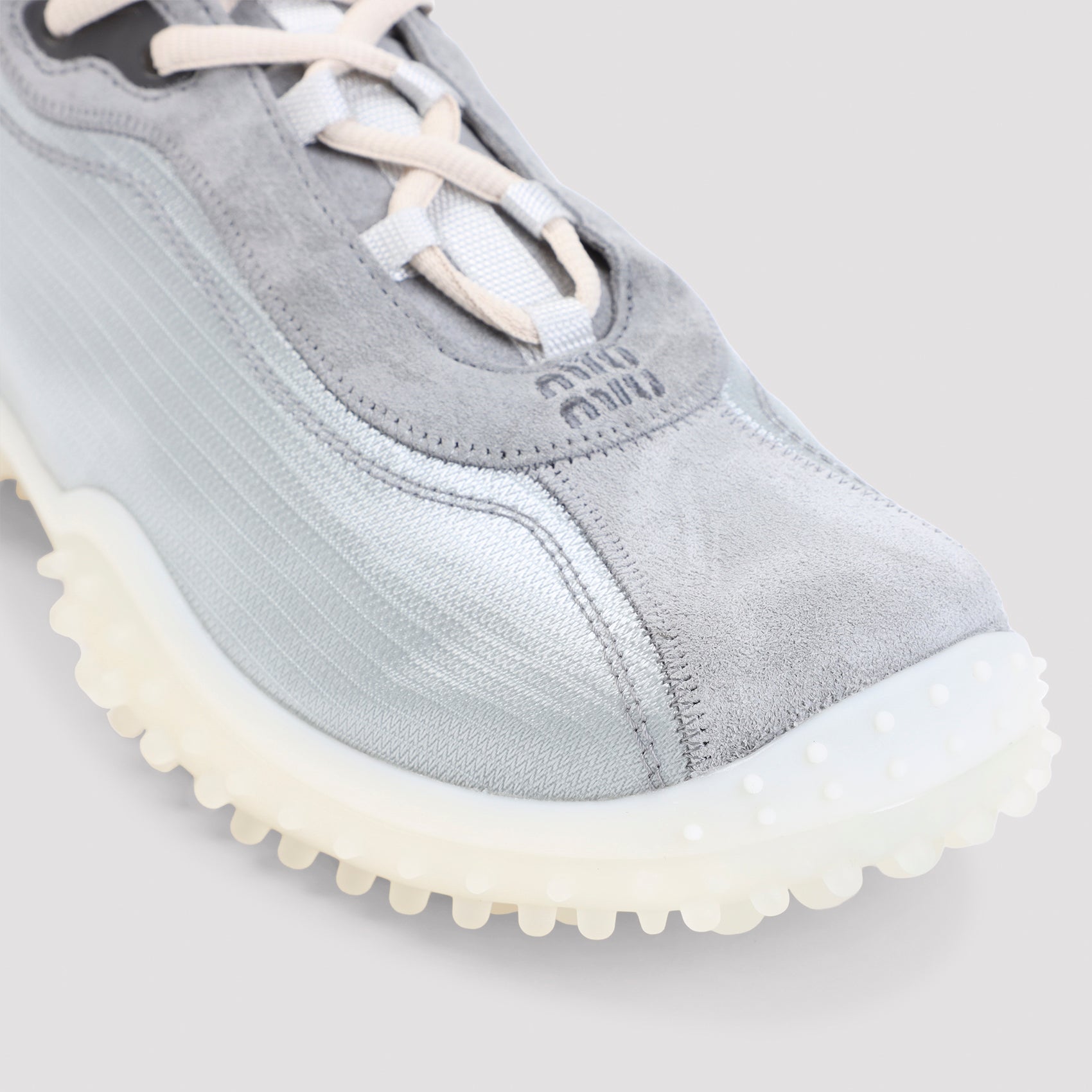 Miu Miu Lace Up Sneakers