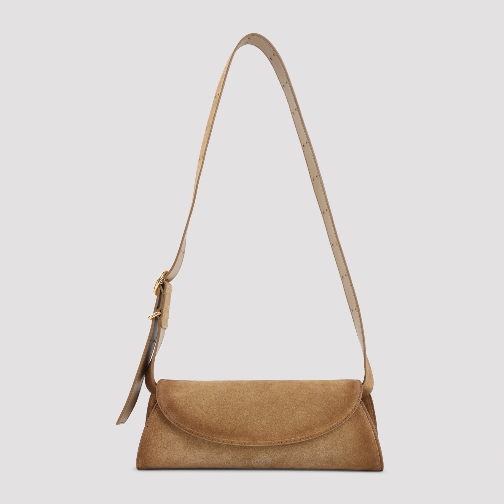 Jil Sander Suede Cannolo Bag