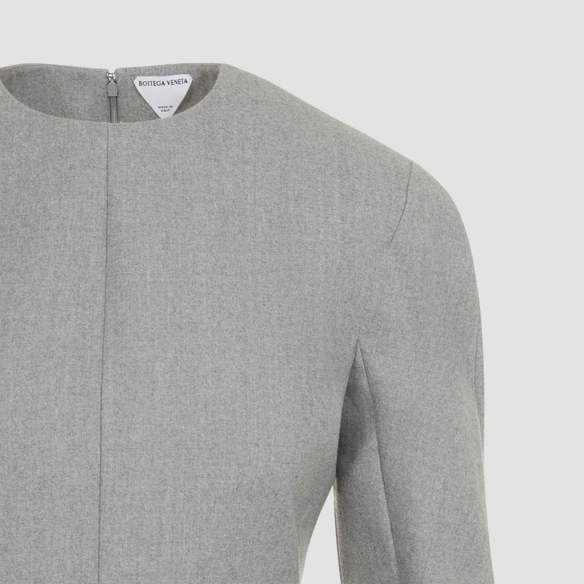 Bottega Veneta Compact Wool Mini Dress