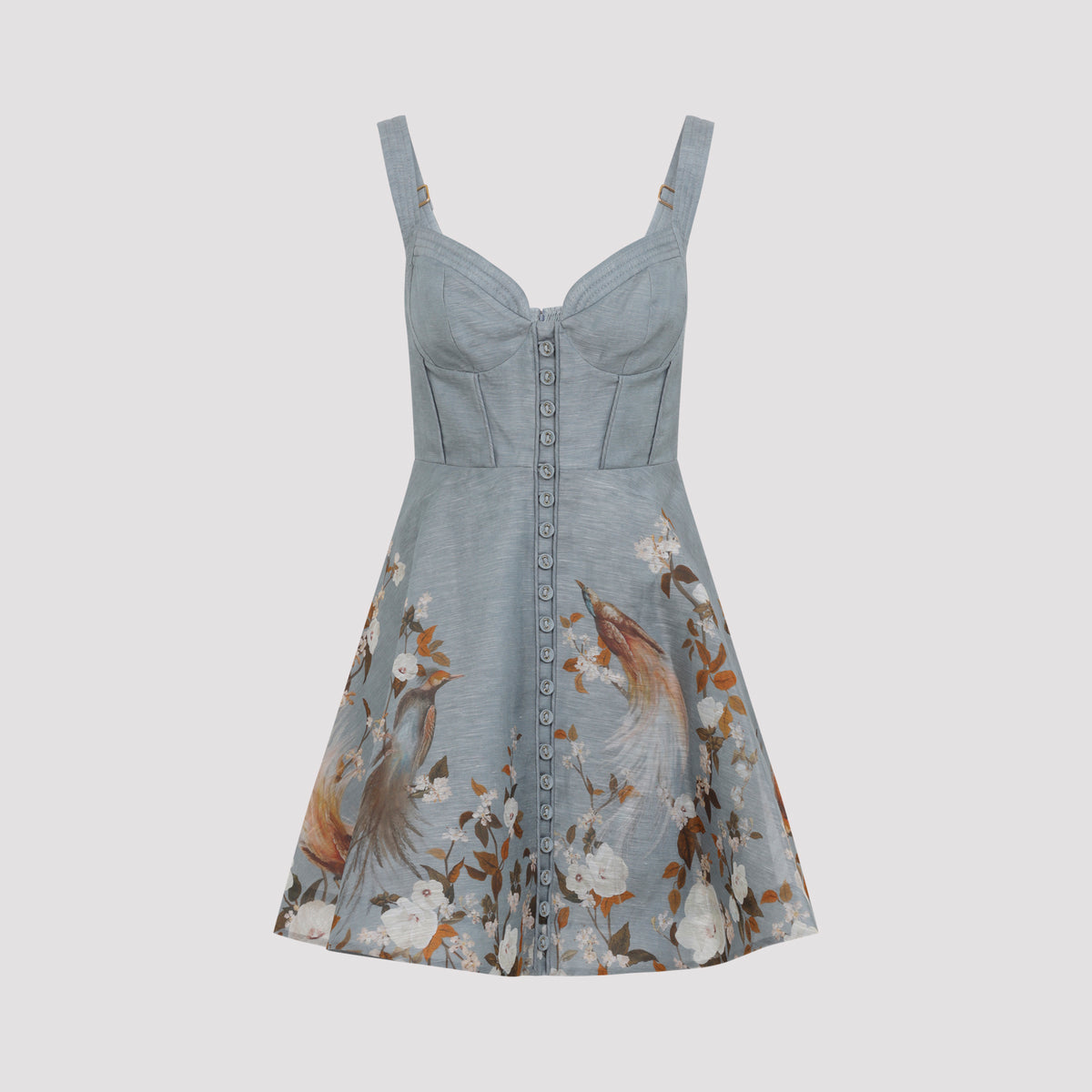Zimmermann Momentum Corded Mini Dress