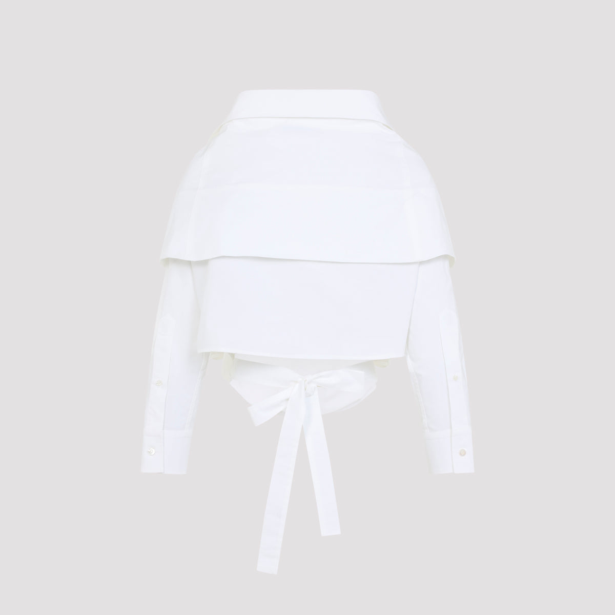Balenciaga Off Shoulder Shirt