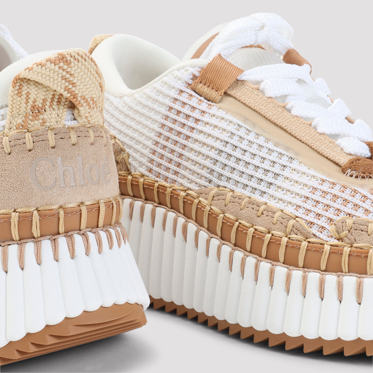 Chloé Nama sneaker in lower-impact mesh