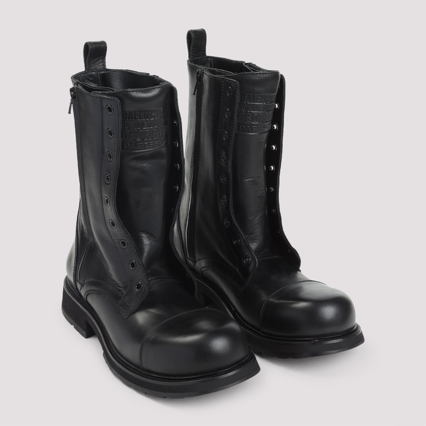 Balenciaga Truck Lace Up Boots