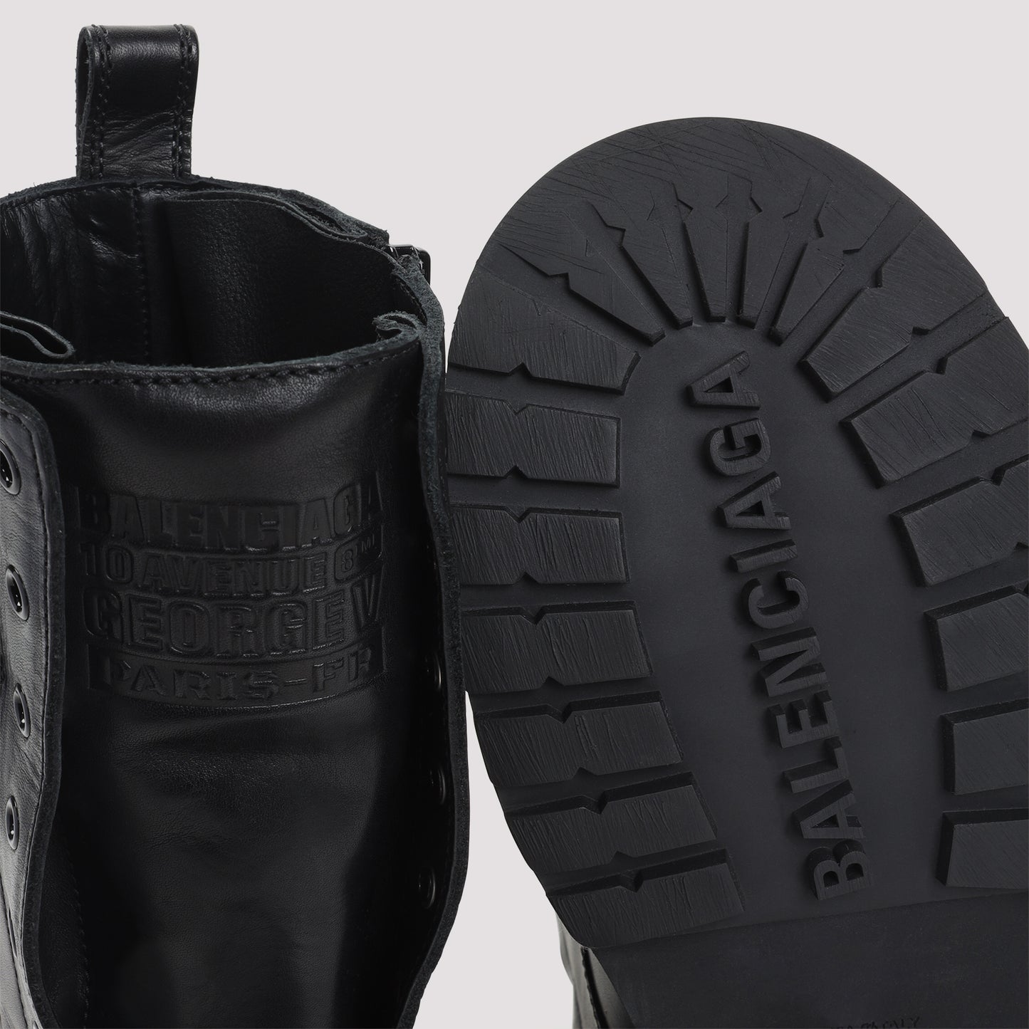 Balenciaga Truck Lace Up Boots