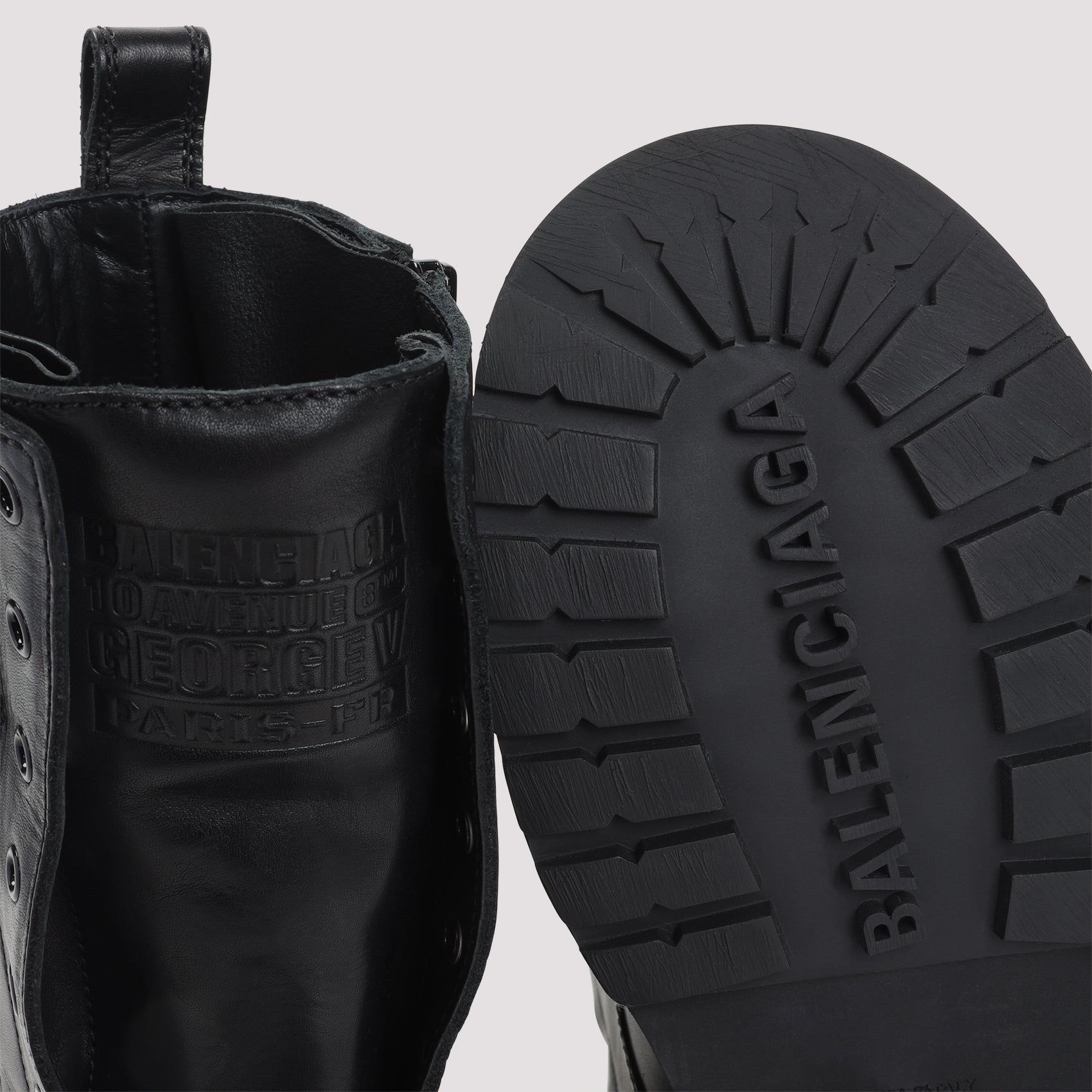 Balenciaga Truck Lace Up Boots