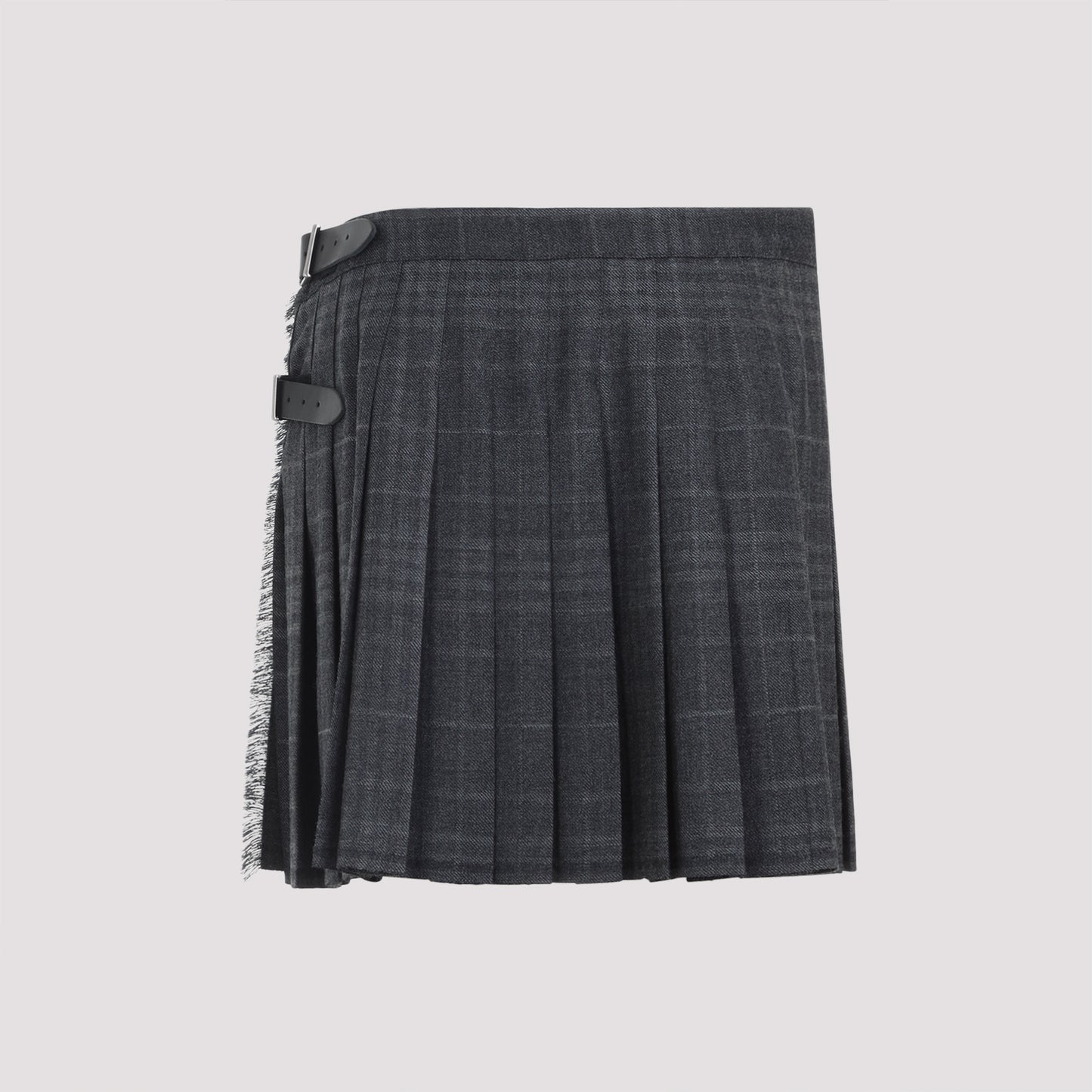 Balenciaga Pleated Mini Skirt