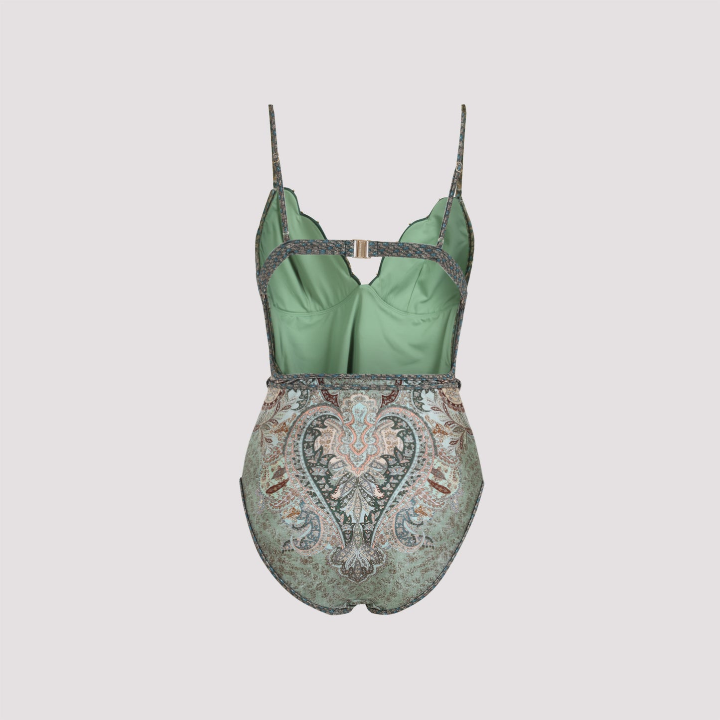 Zimmermann Wanderlust Scallop One-Piece