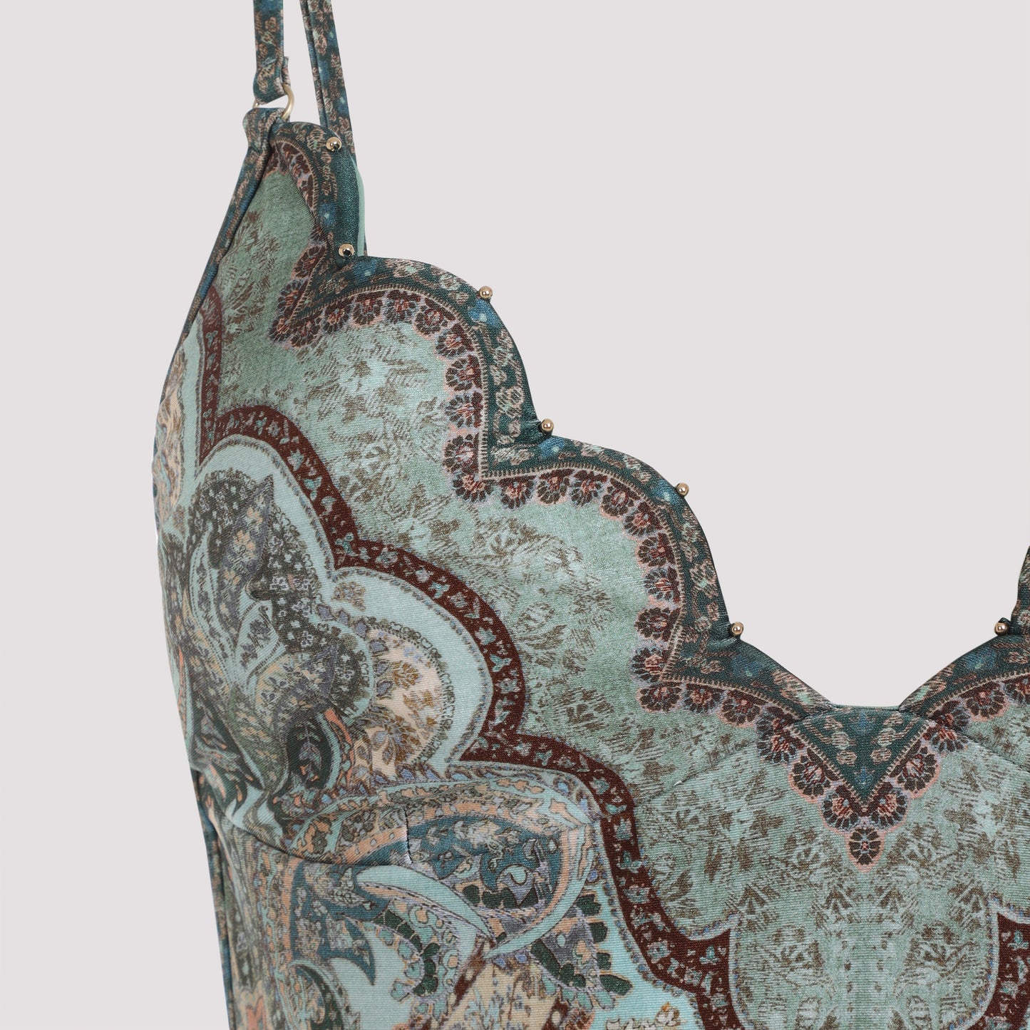 Zimmermann Wanderlust Scallop One-Piece